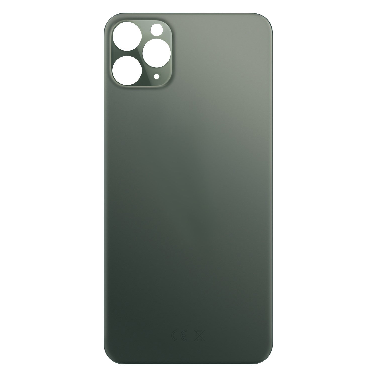 Teknonet Apple iPhone 11 Pro Uyumlu Geniş Kamera Camlı Batarya Kapağı NT-79501