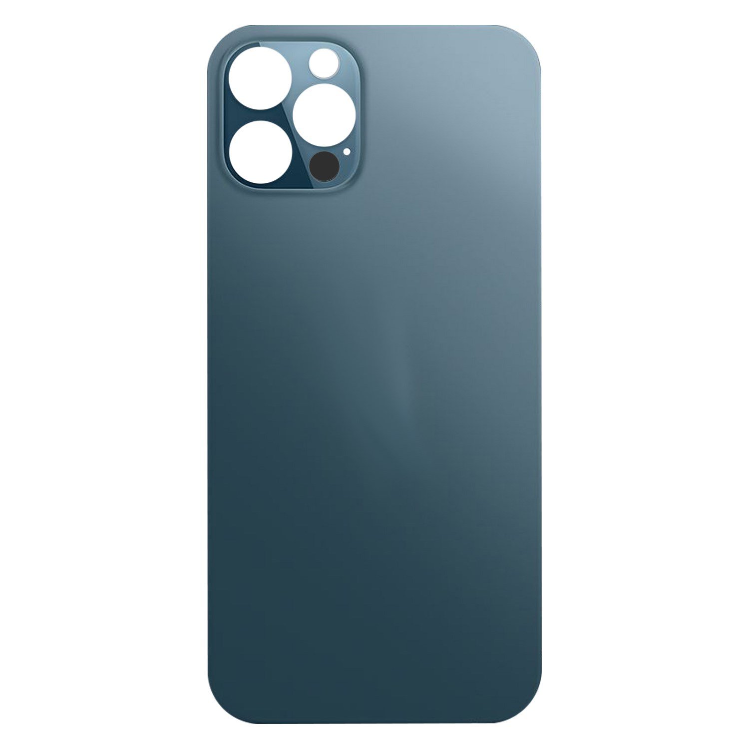 Teknonet Apple iPhone 12 Pro Max Uyumlu Geniş Kamera Camlı Batarya Kapağı NT-83856