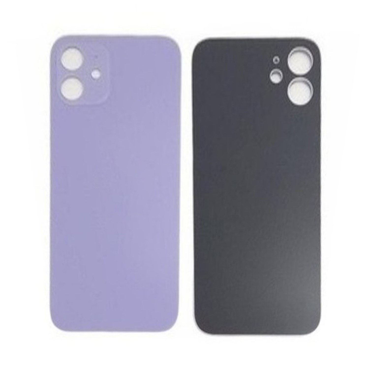 Teknonet Apple iPhone 12 Uyumlu Geniş Kamera Camlı Batarya Kapağı NT-83840