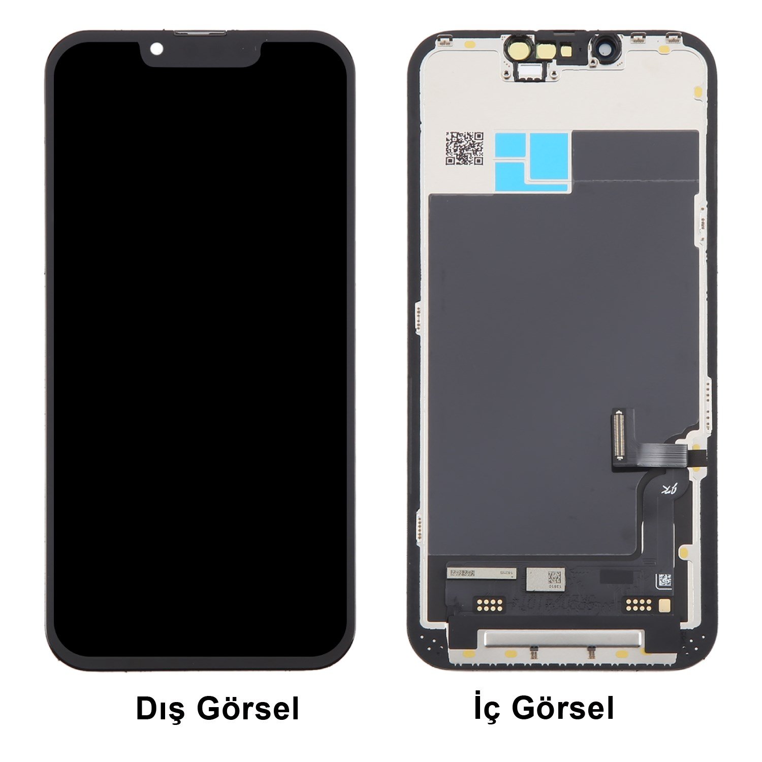 Teknonet Apple iPhone 13 Uyumlu Diagnostics Lcd+Dokunmatik+Çıtalı NT-116404