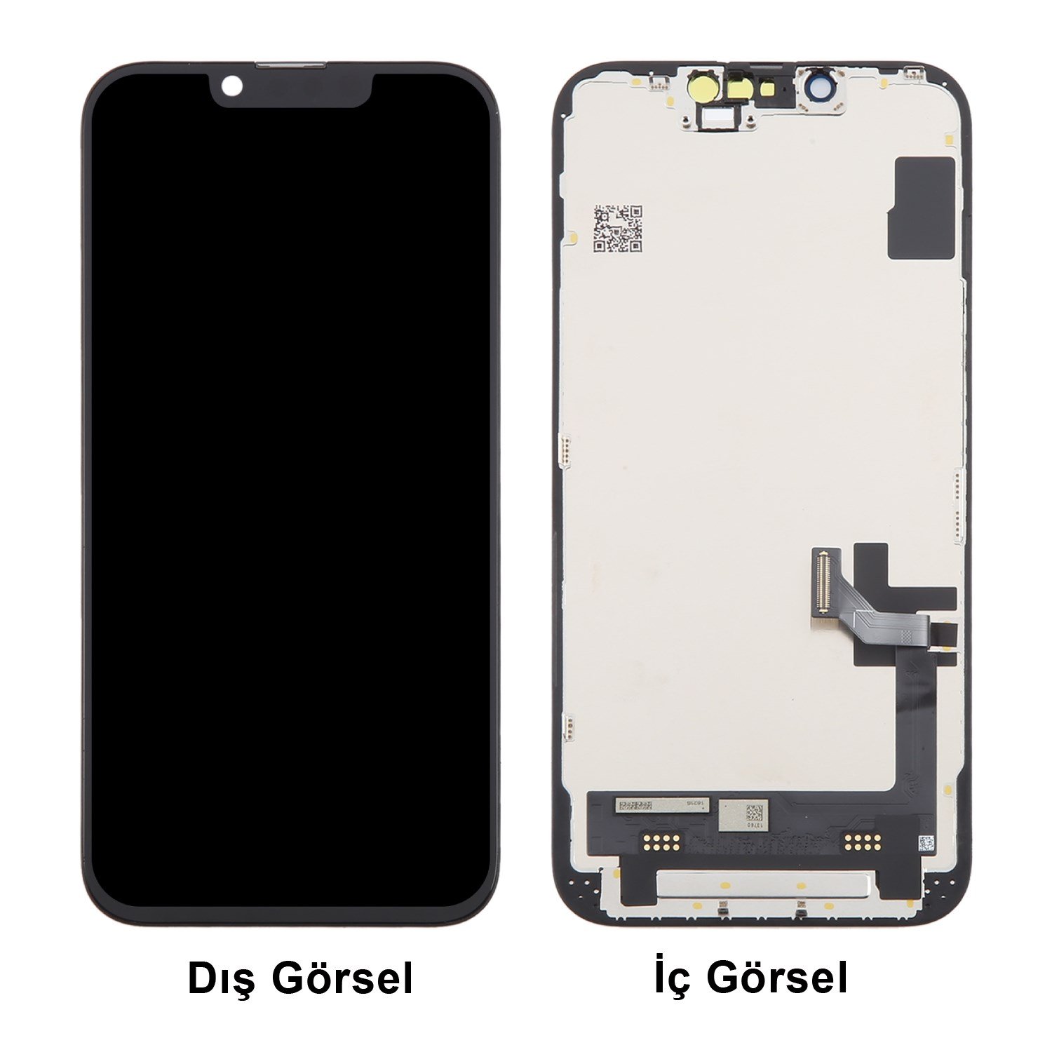Teknonet Apple iPhone 14 Uyumlu Diagnostics Lcd+Dokunmatik+Çıtalı NT-116407