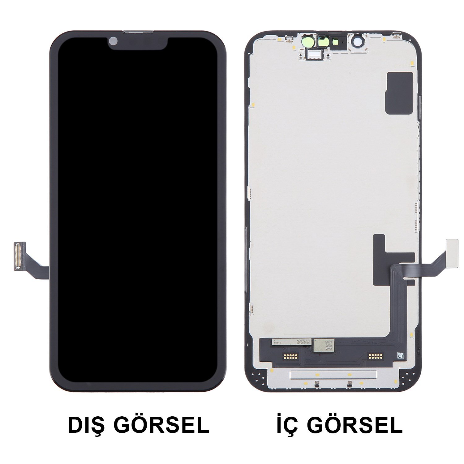 Teknonet Apple iPhone 14 Uyumlu Glw Fhd Lcd+Dokunmatik+Çıtalı NT-108153