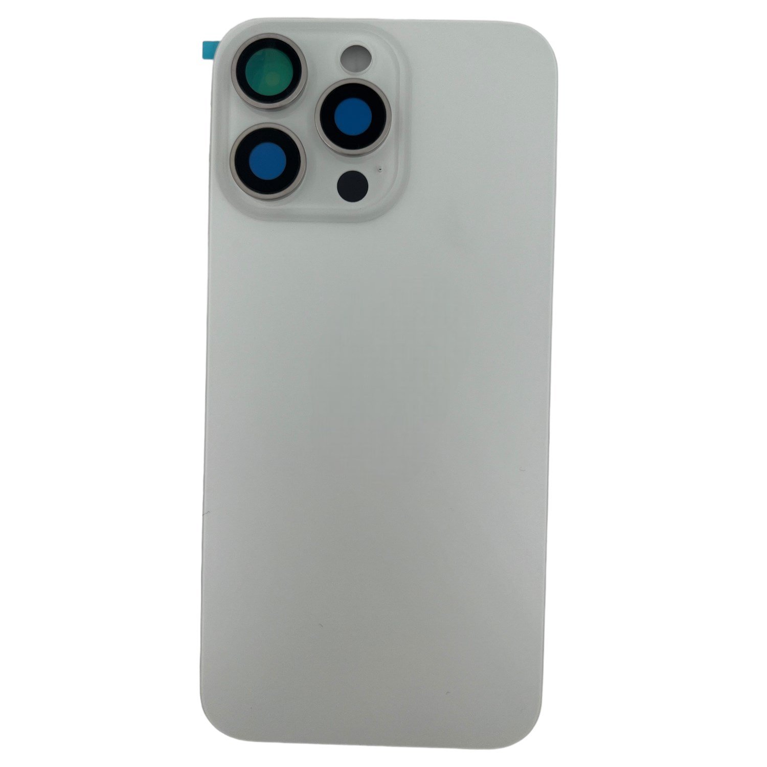 Teknonet Apple iPhone 15 Pro Max Uyumlu Kamera Camlı Batarya Kapağı + Magsafe Flex NT-110204