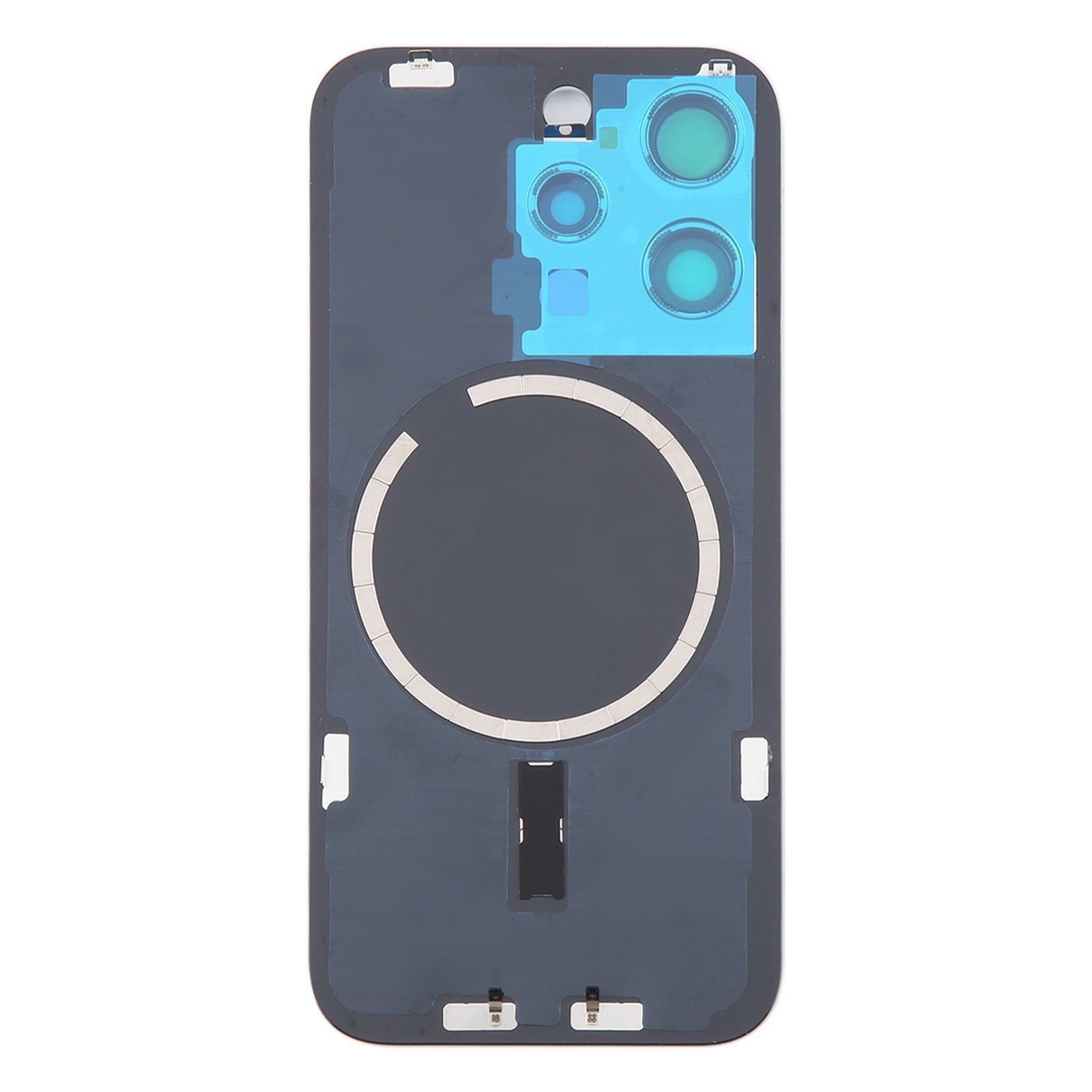 Teknonet Apple iPhone 16 Pro Max Uyumlu Kamera Camlı Batarya Kapağı + Magsafe Flex NT-112860