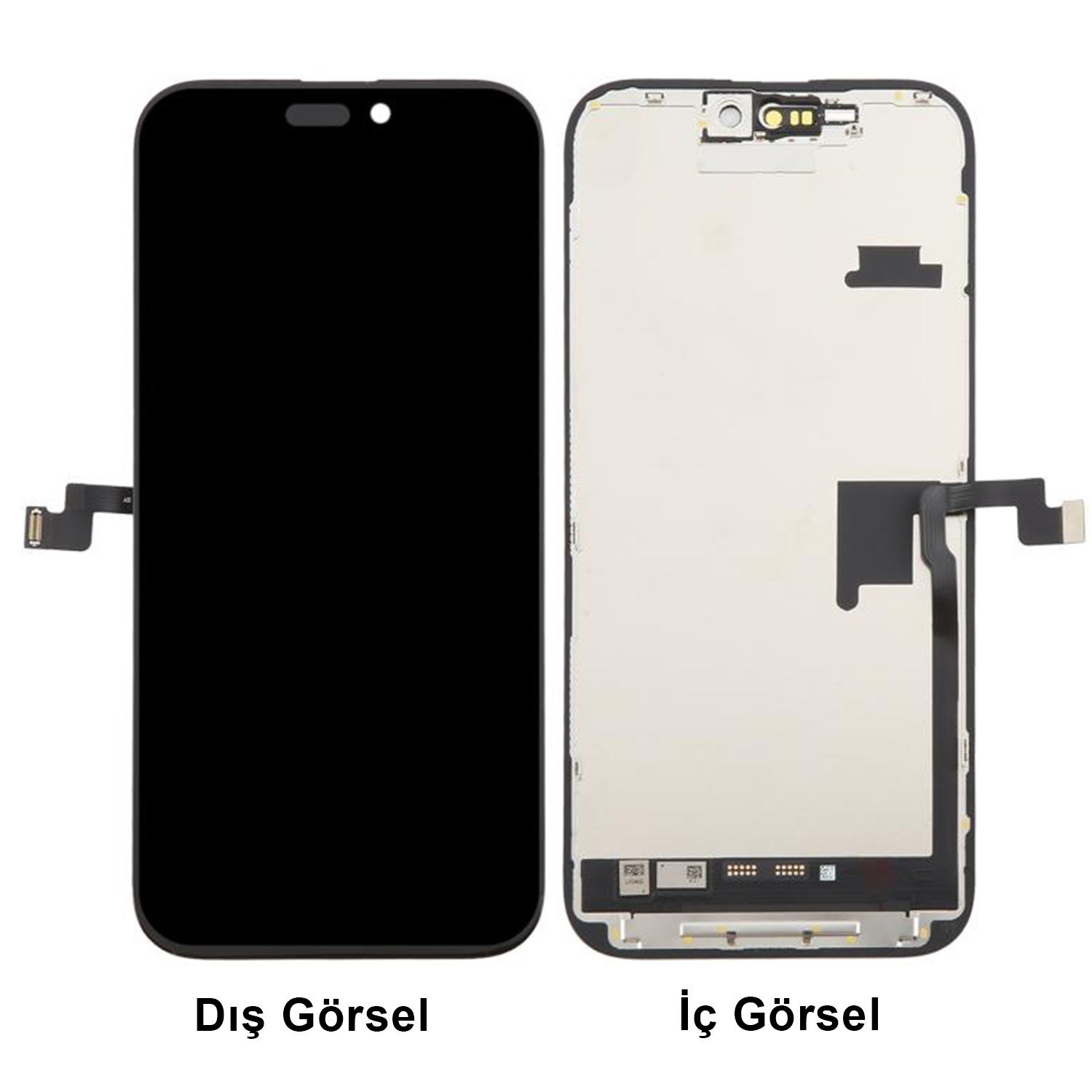 Teknonet Apple iPhone 16 Pro Max Uyumlu Service Org Lcd+Dokunmatik+Çıtalı NT-112857