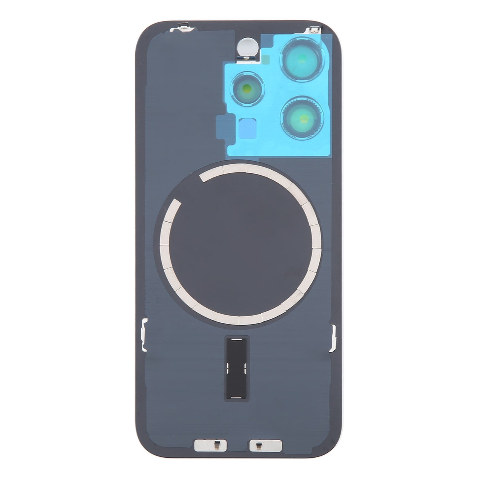 Teknonet Apple iPhone 16 Pro Max Uyumlu Kamera Camlı Batarya Kapağı + Magsafe Flex NT-112860