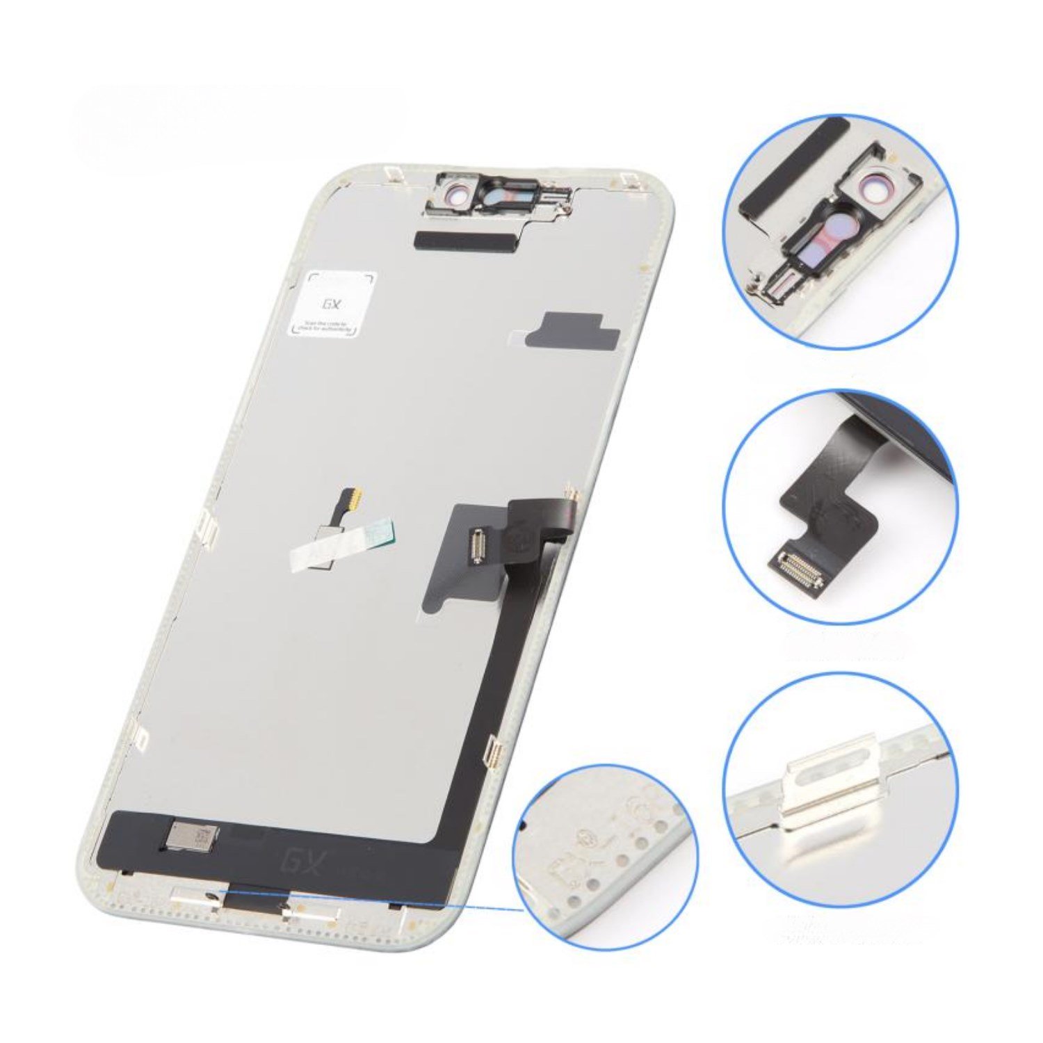 Teknonet Apple iPhone 16 Pro Max Uyumlu GX Oled Lcd+Dokunmatik+Çıtalı NT-113271