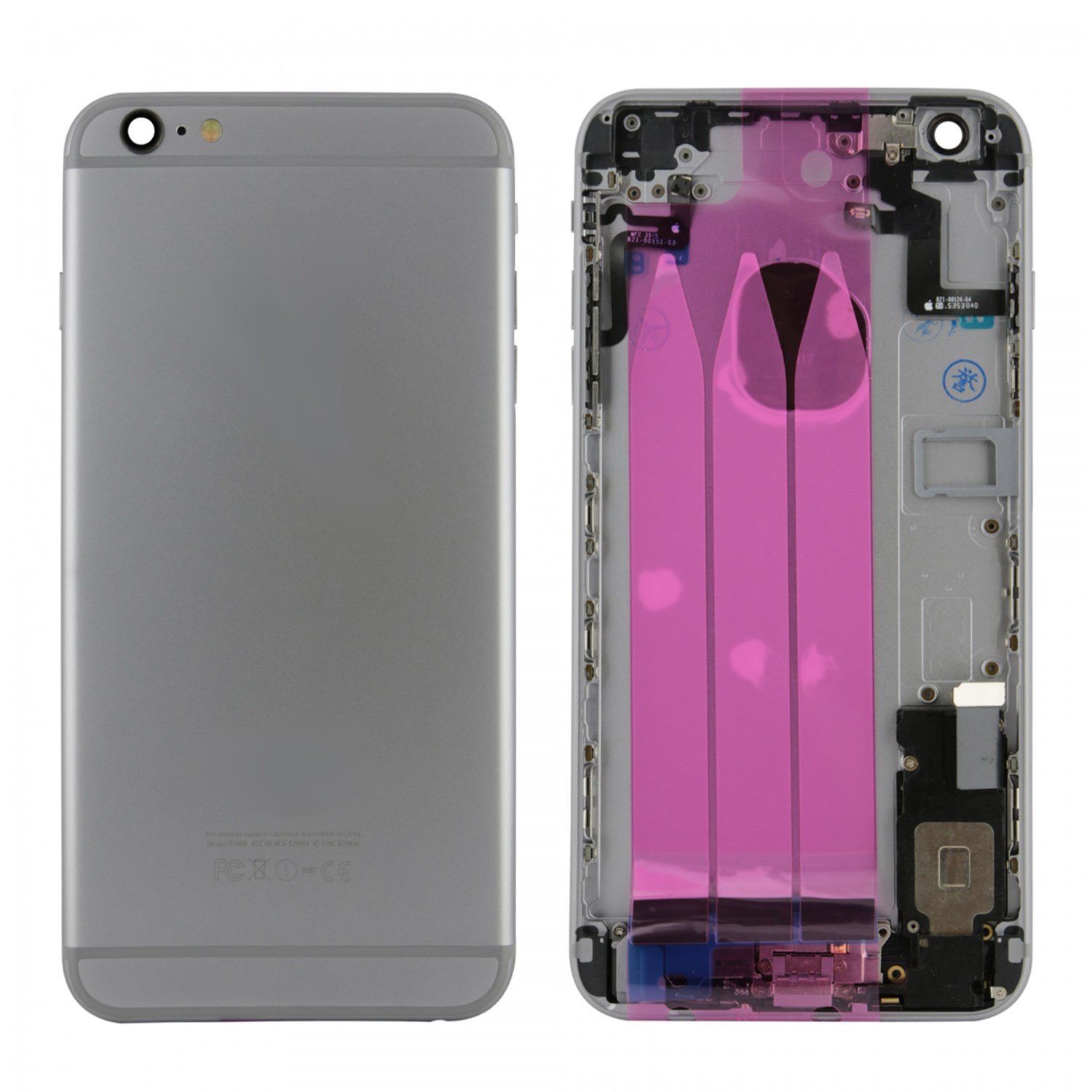 Teknonet Apple iPhone 6S Plus Uyumlu Batarya Kapaklı Dolu Kasa VR-18690