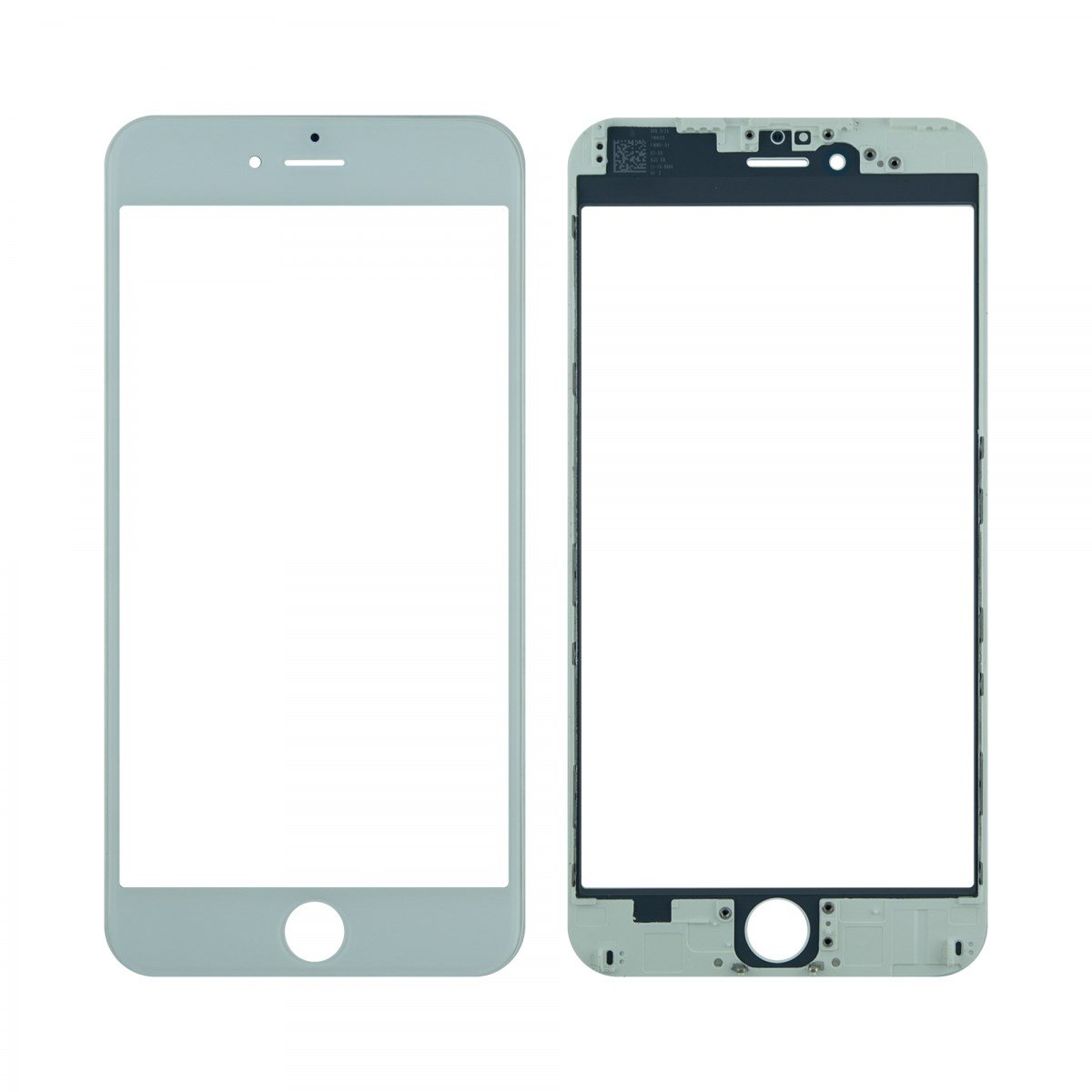 Teknonet Apple iPhone 6S Uyumlu Dokunmatik Lens + Oca + Çerçeve VR-2538