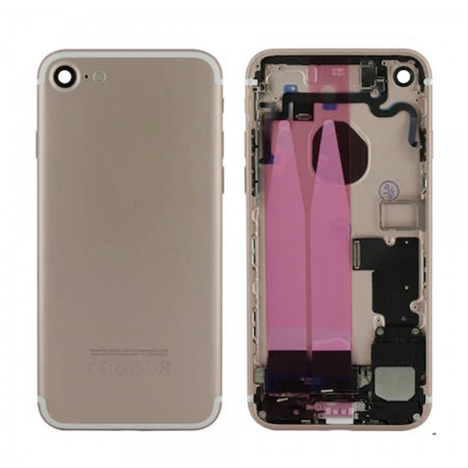 Teknonet Apple iPhone 7 Uyumlu Batarya Kapaklı Dolu Kasa VR-18674