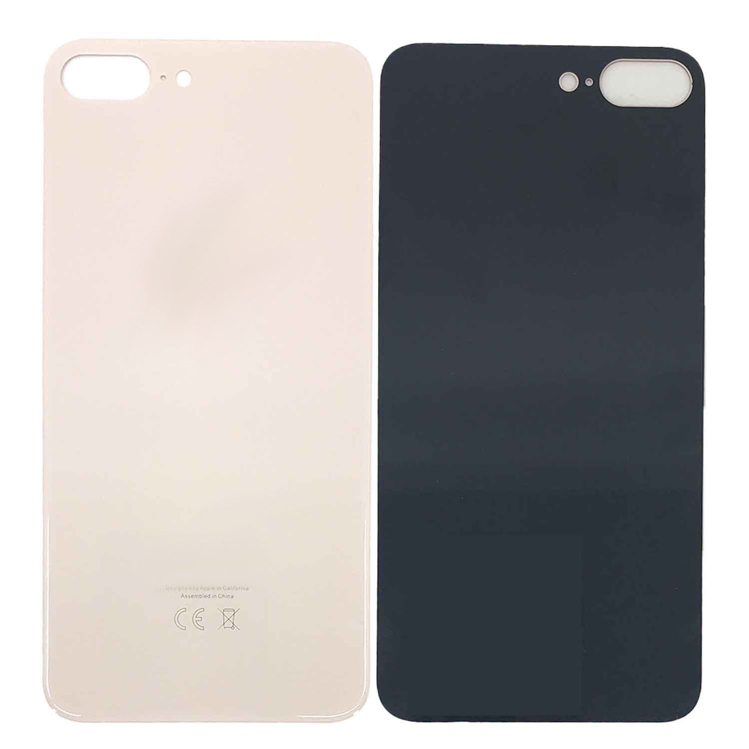Teknonet Apple iPhone 8 Plus Uyumlu Geniş Kamera Camlı Batarya Kapağı VR-19855