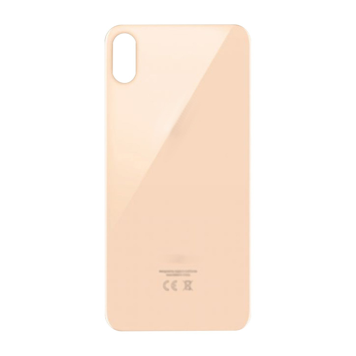Teknonet Apple iPhone XS Max Uyumlu Geniş Kamera Camlı Batarya Kapağı VR-19853