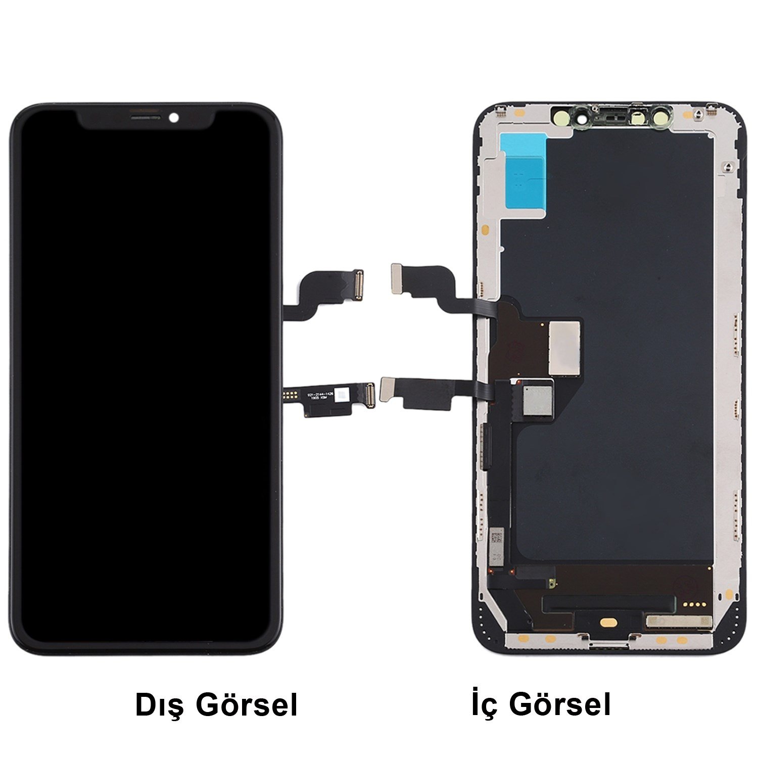 Teknonet Apple iPhone XS Max Uyumlu GX Oled Lcd+Dokunmatik+Çıtalı NT-97467