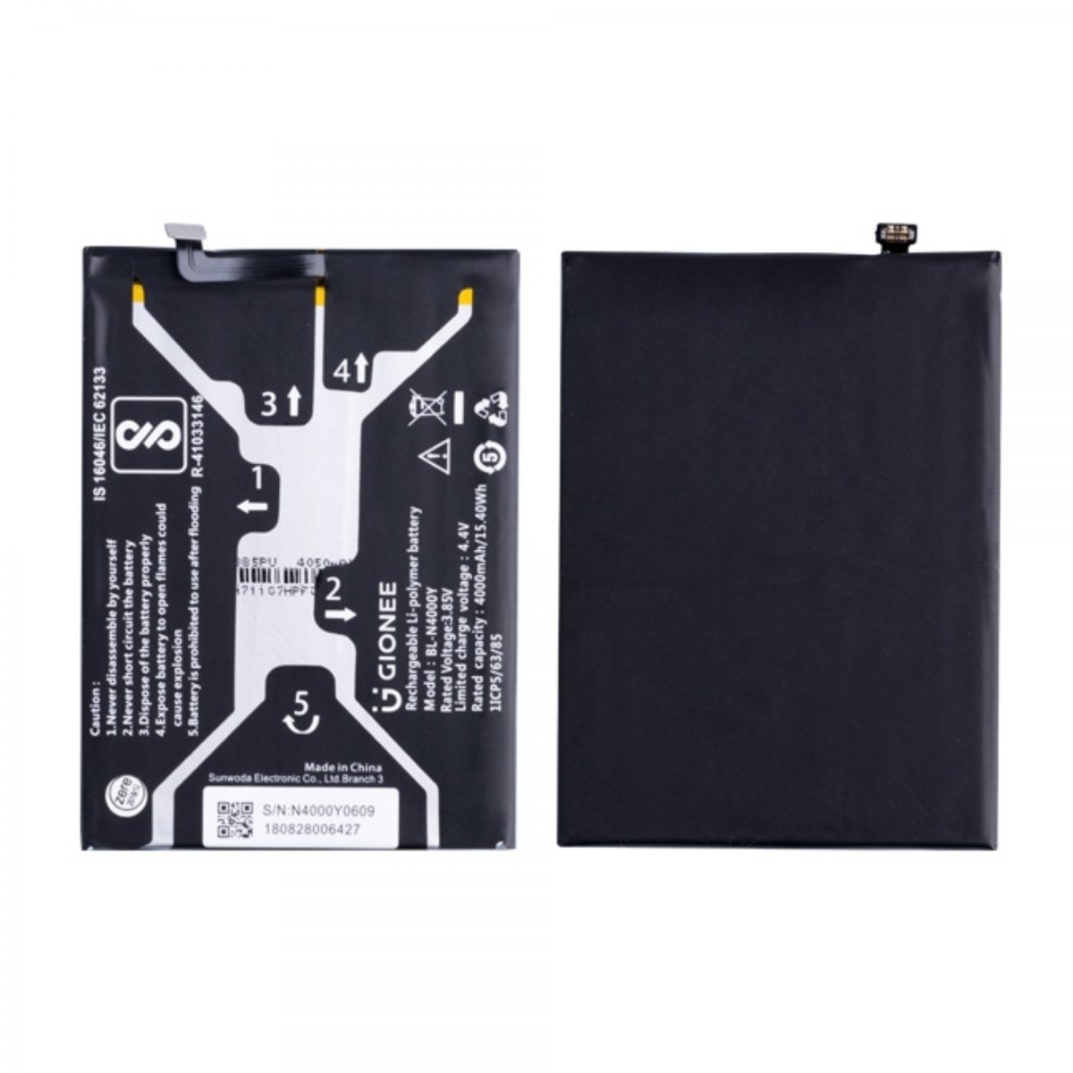 Teknonet Casper Via P2 Uyumlu Nettech BL-N4000Y 4000 MAh Batarya NT-28981