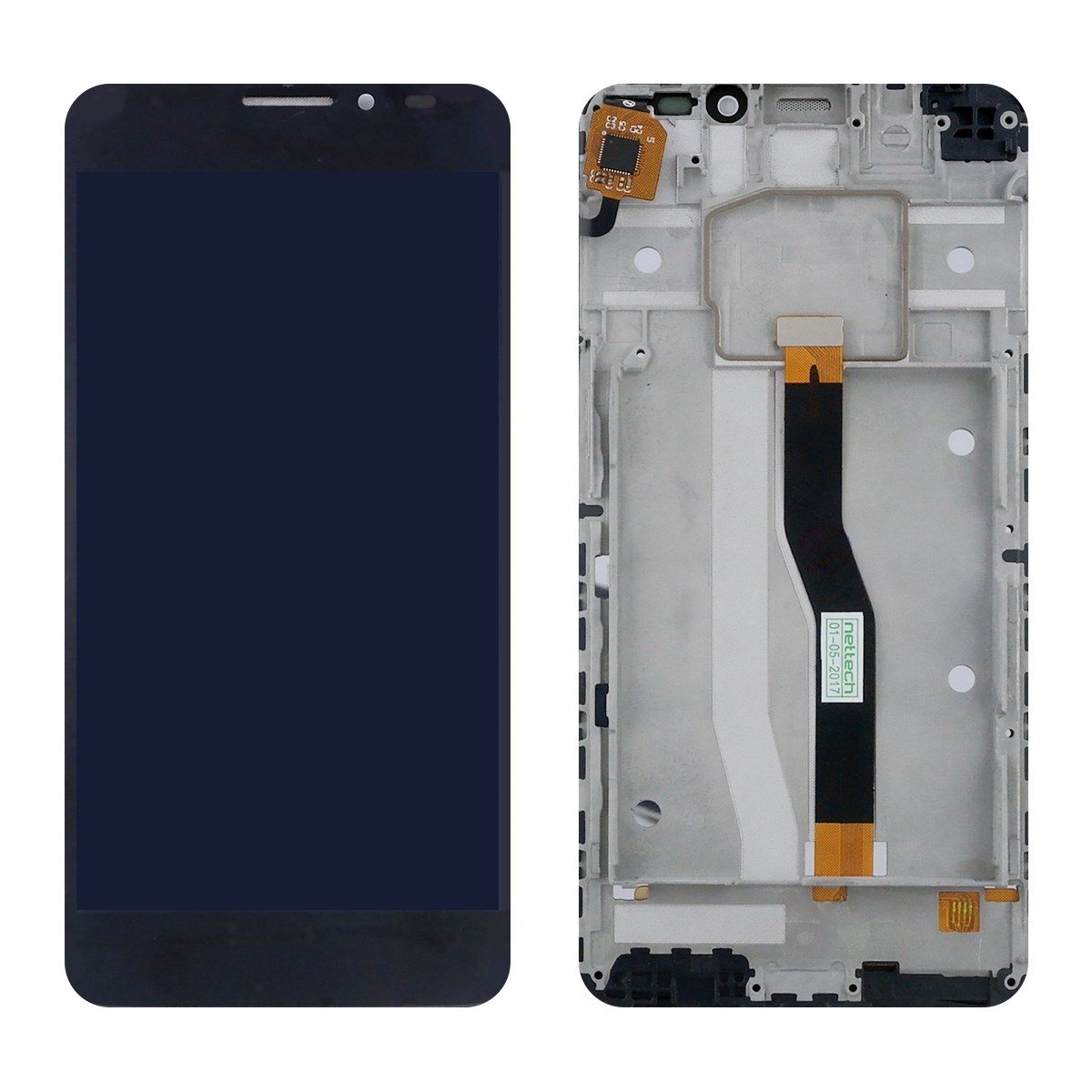 Teknonet General Mobile Discovery 2 Uyumlu Org Lcd+Dokunmatik+Çıtalı VR-3008