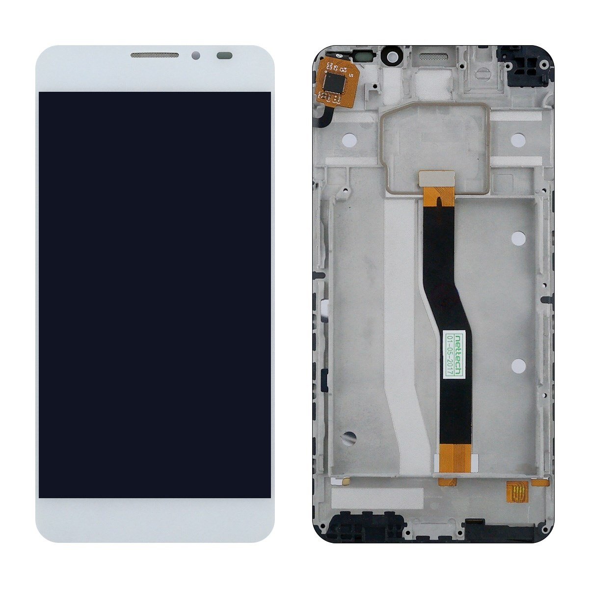Teknonet General Mobile Discovery 2 Uyumlu Org Lcd+Dokunmatik+Çıtalı VR-3008