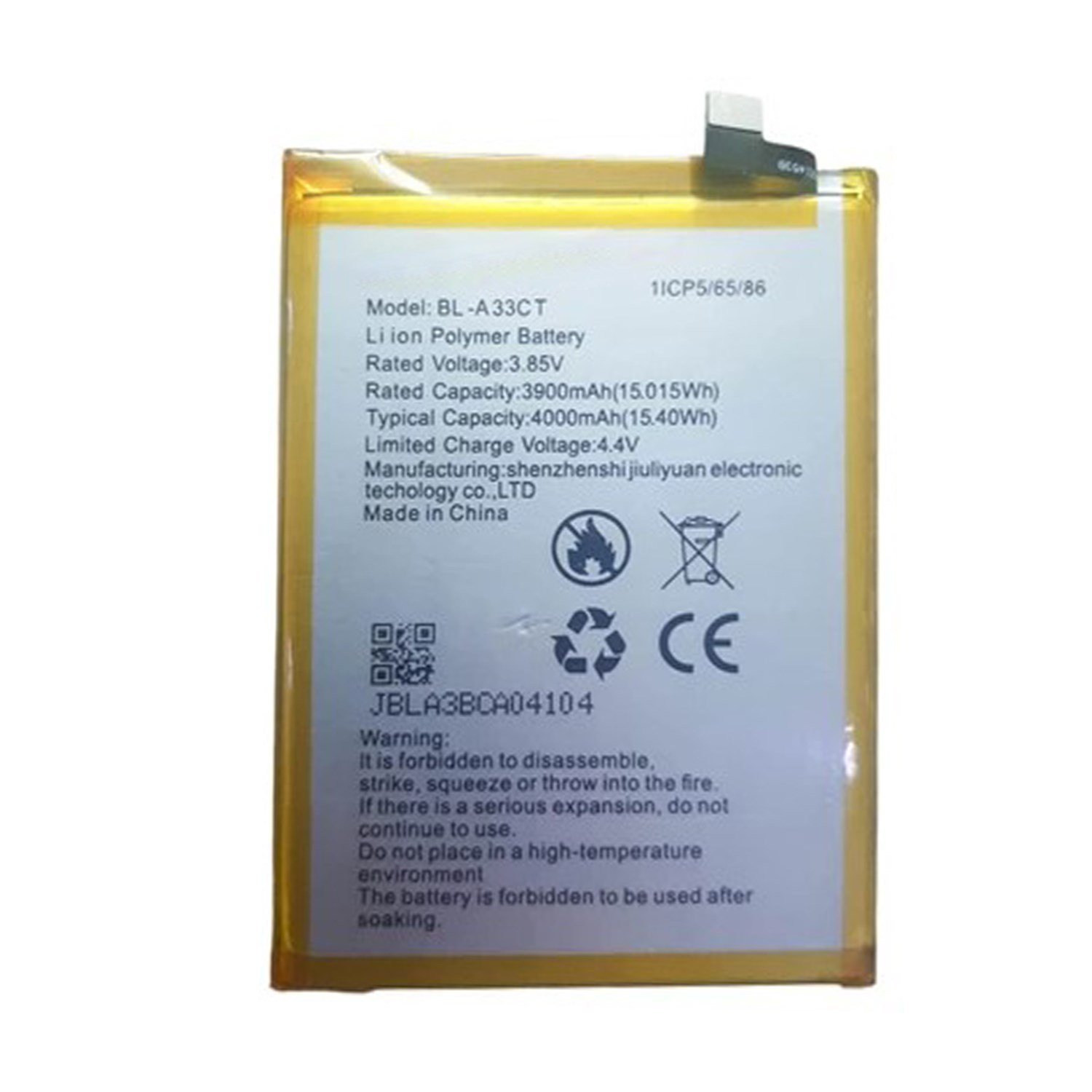 Teknonet General Mobile GM22 Plus Uyumlu Nettech 6000 MAh Batarya NT-104110