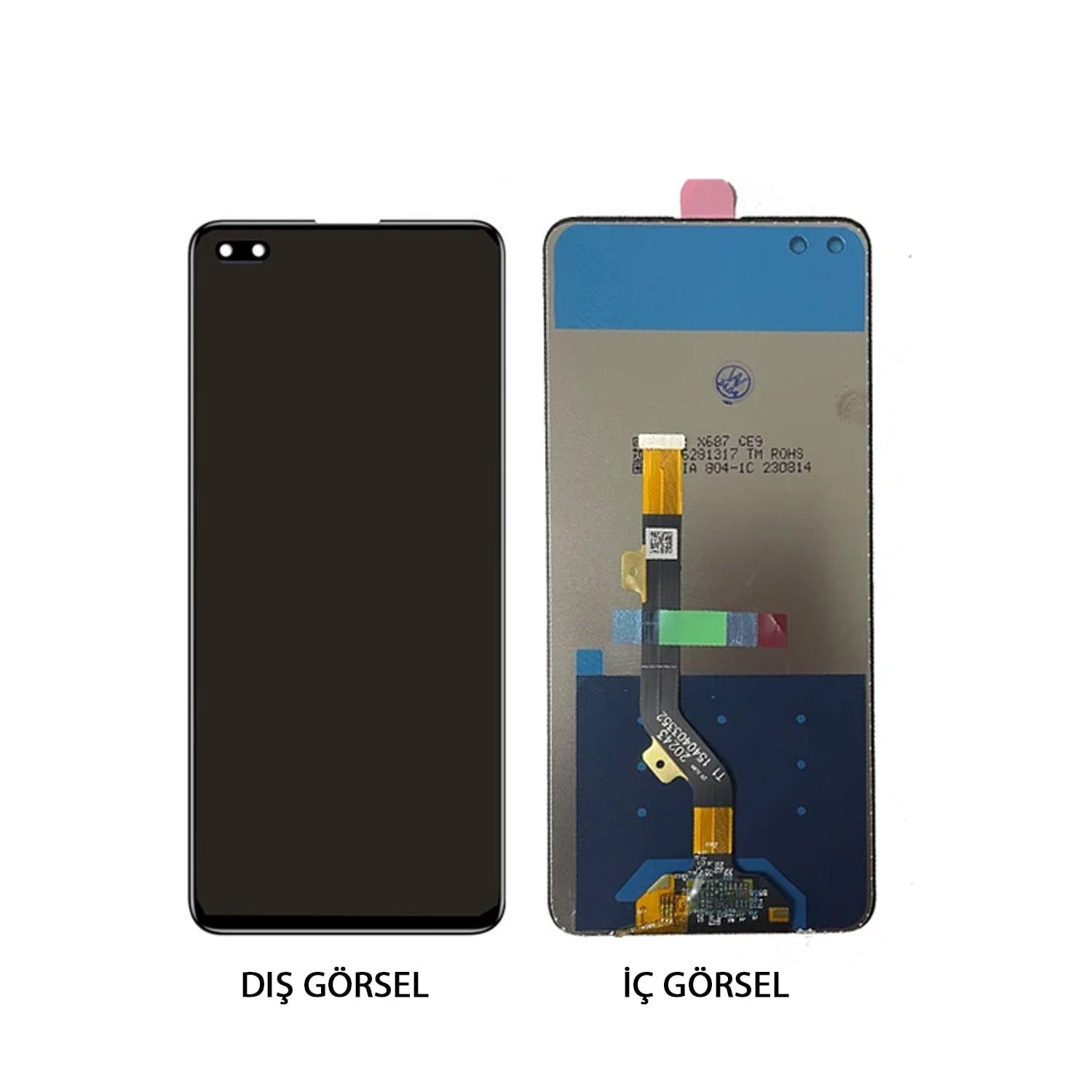 Teknonet İnfinix Zero 8 Uyumlu Org Lcd+Dokunmatik NT-108542