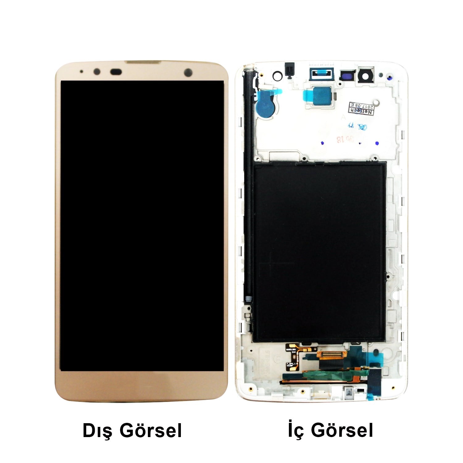 Teknonet LG Stylus 2 Plus Uyumlu Org Lcd+Dokunmatik+Çıtalı VR-2685