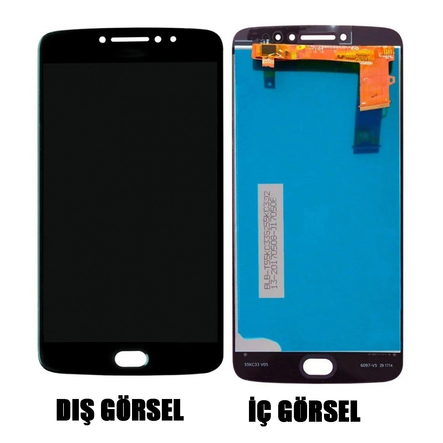 Teknonet Motorola Moto E4 Plus Uyumlu Org Lcd+Dokunmatik VR-15842
