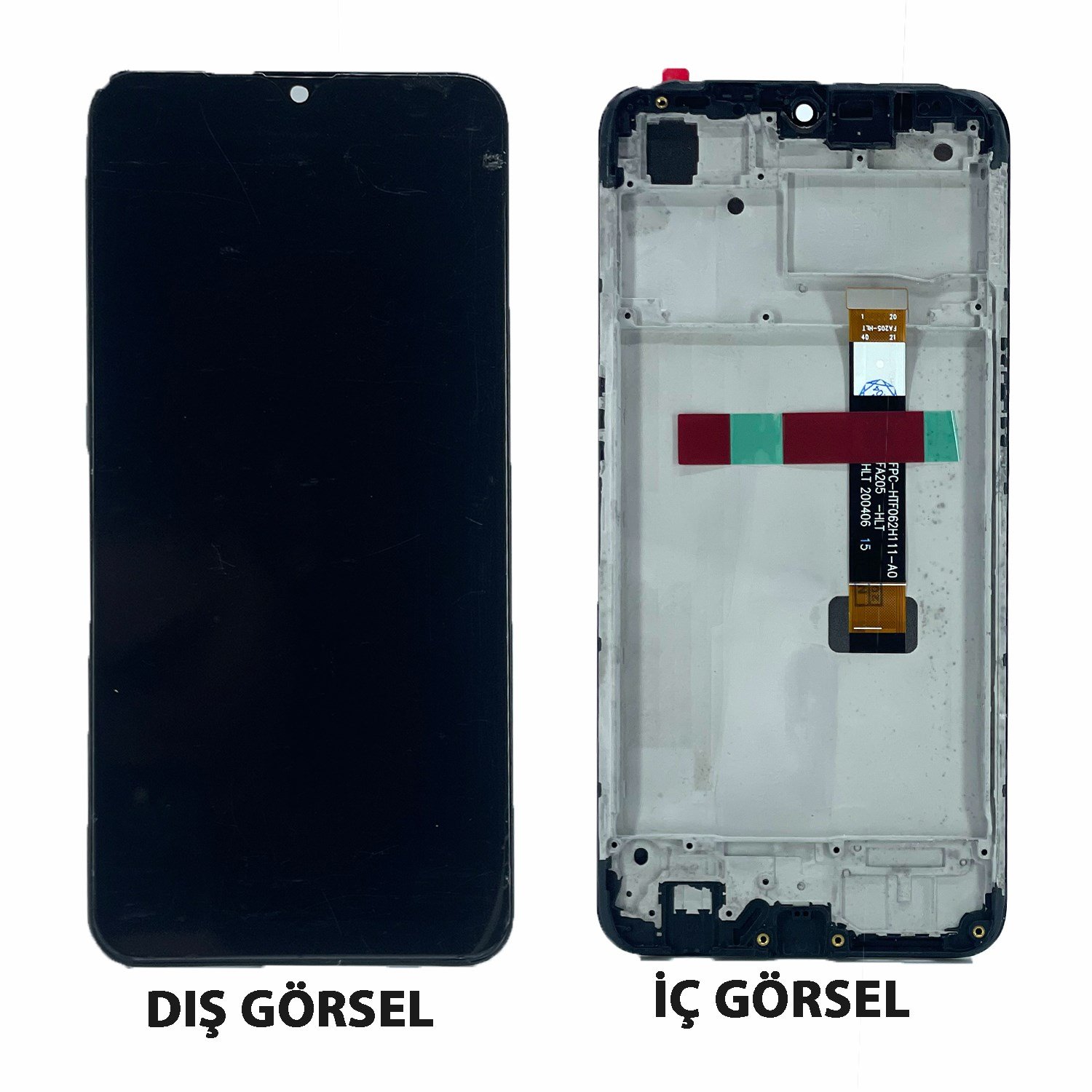 Teknonet Oppo A5s Uyumlu Org Lcd+Dokunmatik+Çıtalı NT-101764