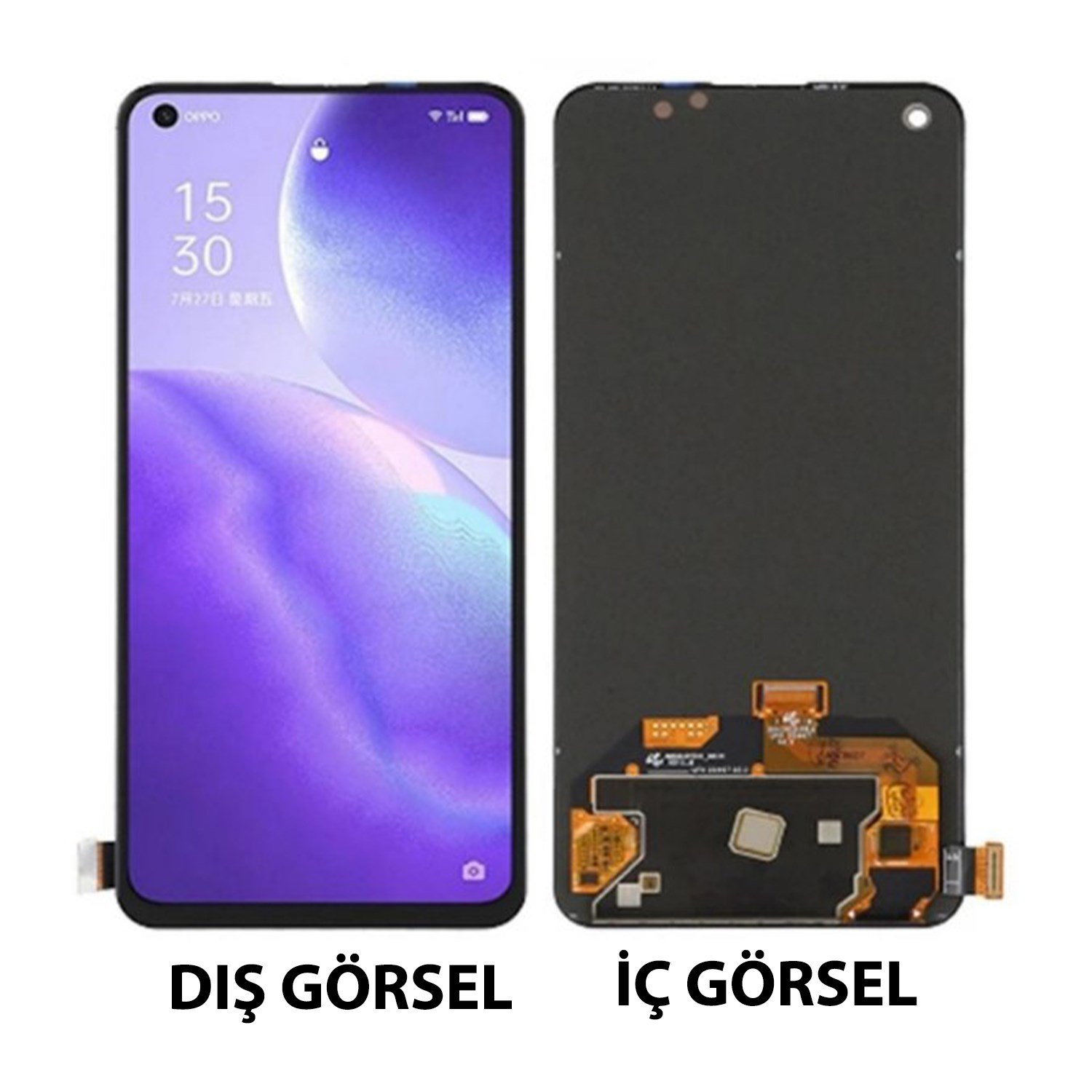 Teknonet Oppo Reno 5 Uyumlu Oled Lcd+Dokunmatik NT-108110