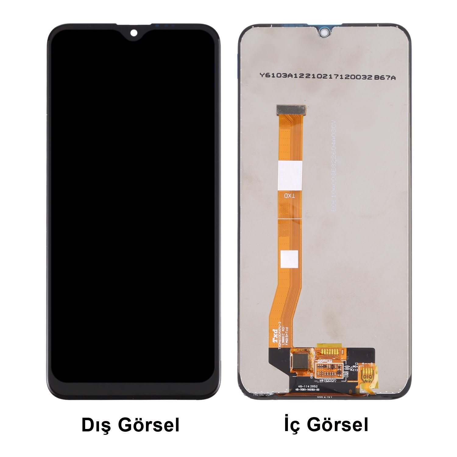 Teknonet Realme C2 Uyumlu Org Lcd+Dokunmatik NT-78866