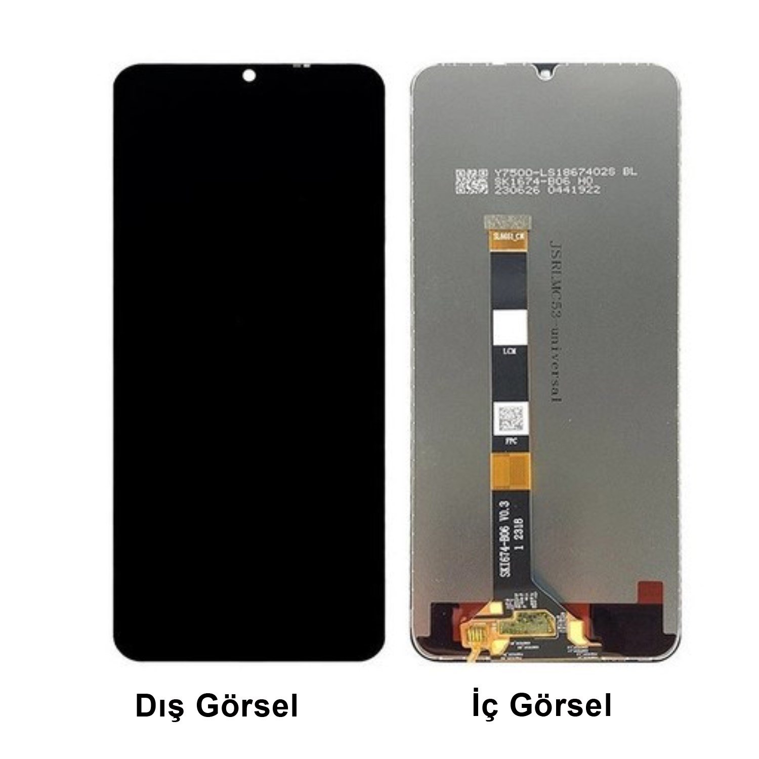 Teknonet Realme Note 50 Uyumlu Org Lcd+Dokunmatik NT-116437