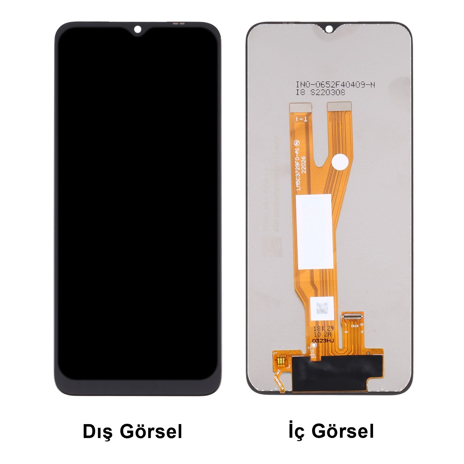 Teknonet Samsung Galaxy A03 Core Uyumlu Org Lcd+Dokunmatik NT-101801