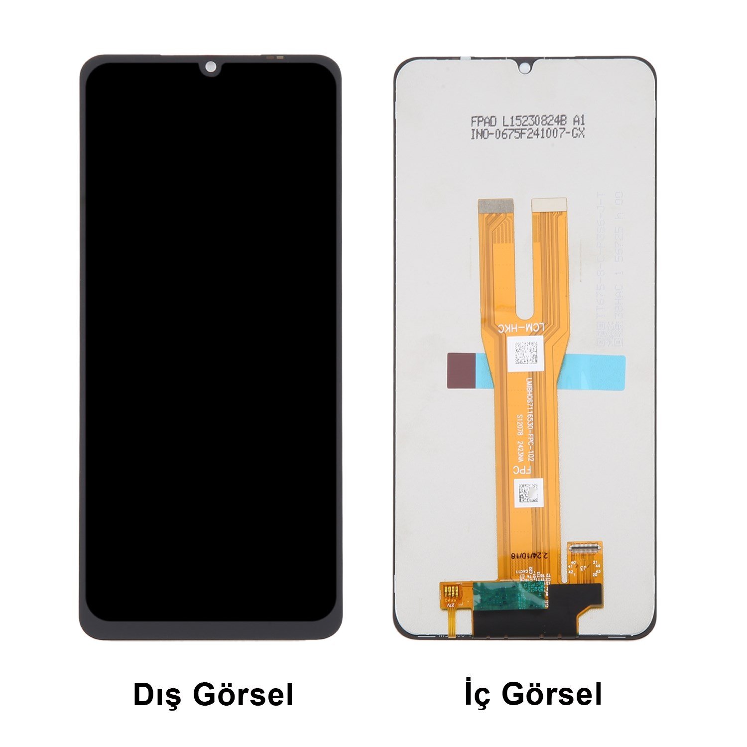 Teknonet Samsung Galaxy A06 Uyumlu Org Lcd+Dokunmatik NT-112186