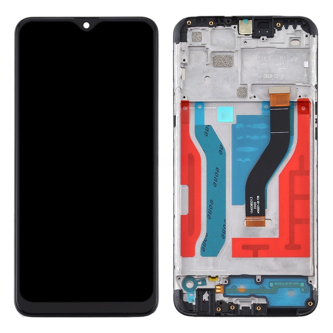 Teknonet Samsung Galaxy A10S Uyumlu Hk Lcd+Dokunmatik+Çıtalı NT-108165