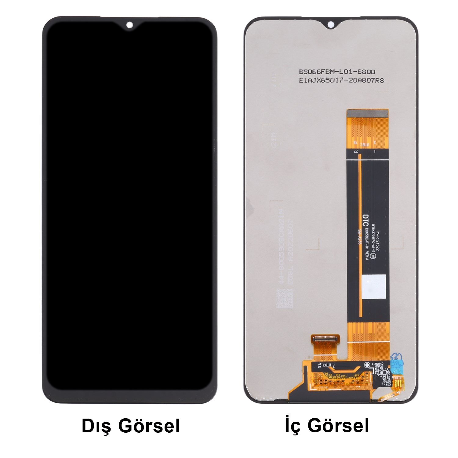 Teknonet Samsung Galaxy A23 Uyumlu Org Lcd+Dokunmatik NT-99205