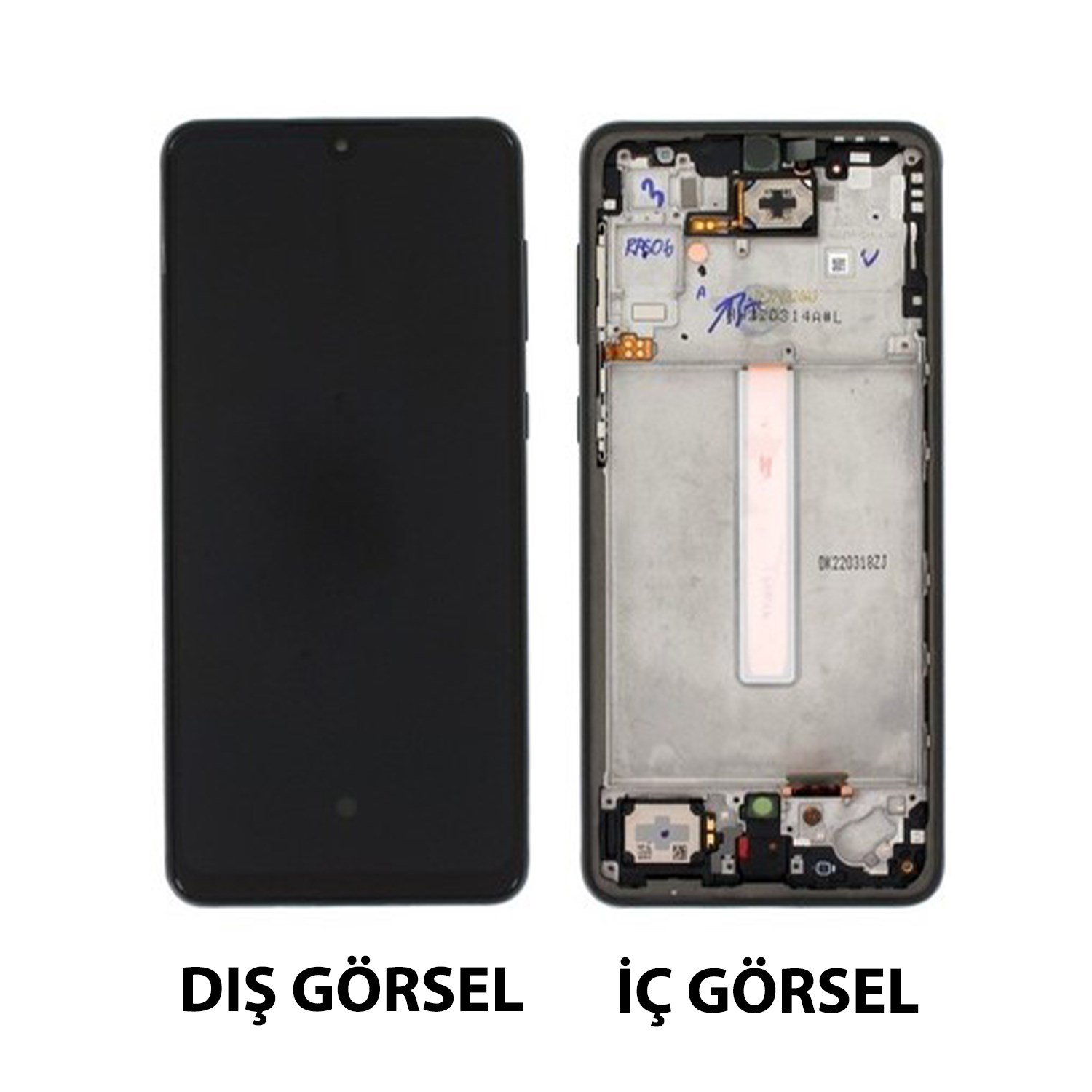 Teknonet Samsung Galaxy A33 Uyumlu Oled Lcd+Dokunmatik+Çıtalı NT-108046
