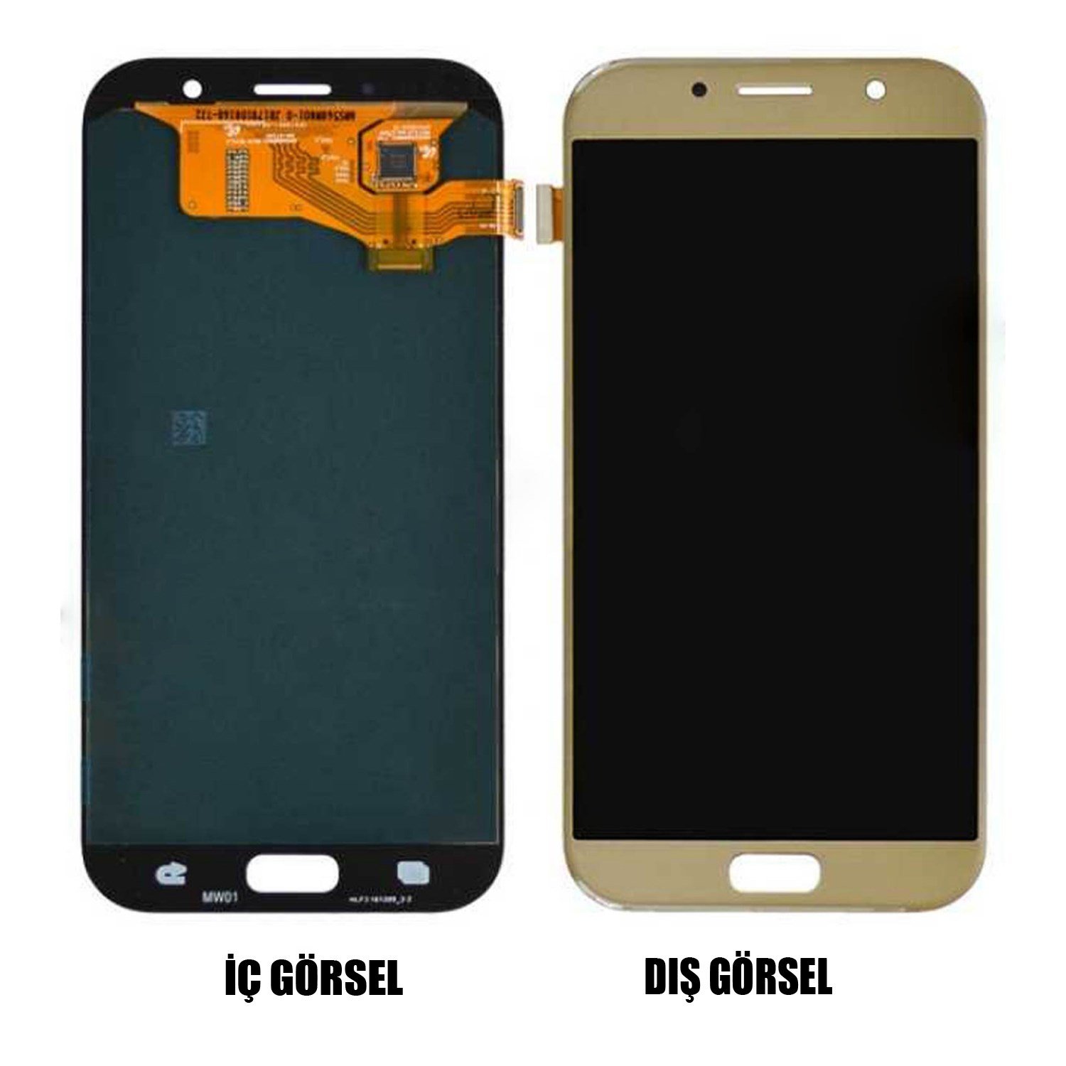 Teknonet Samsung Galaxy A720 A7 2017 Uyumlu Oled Lcd+Dokunmatik VR-10358