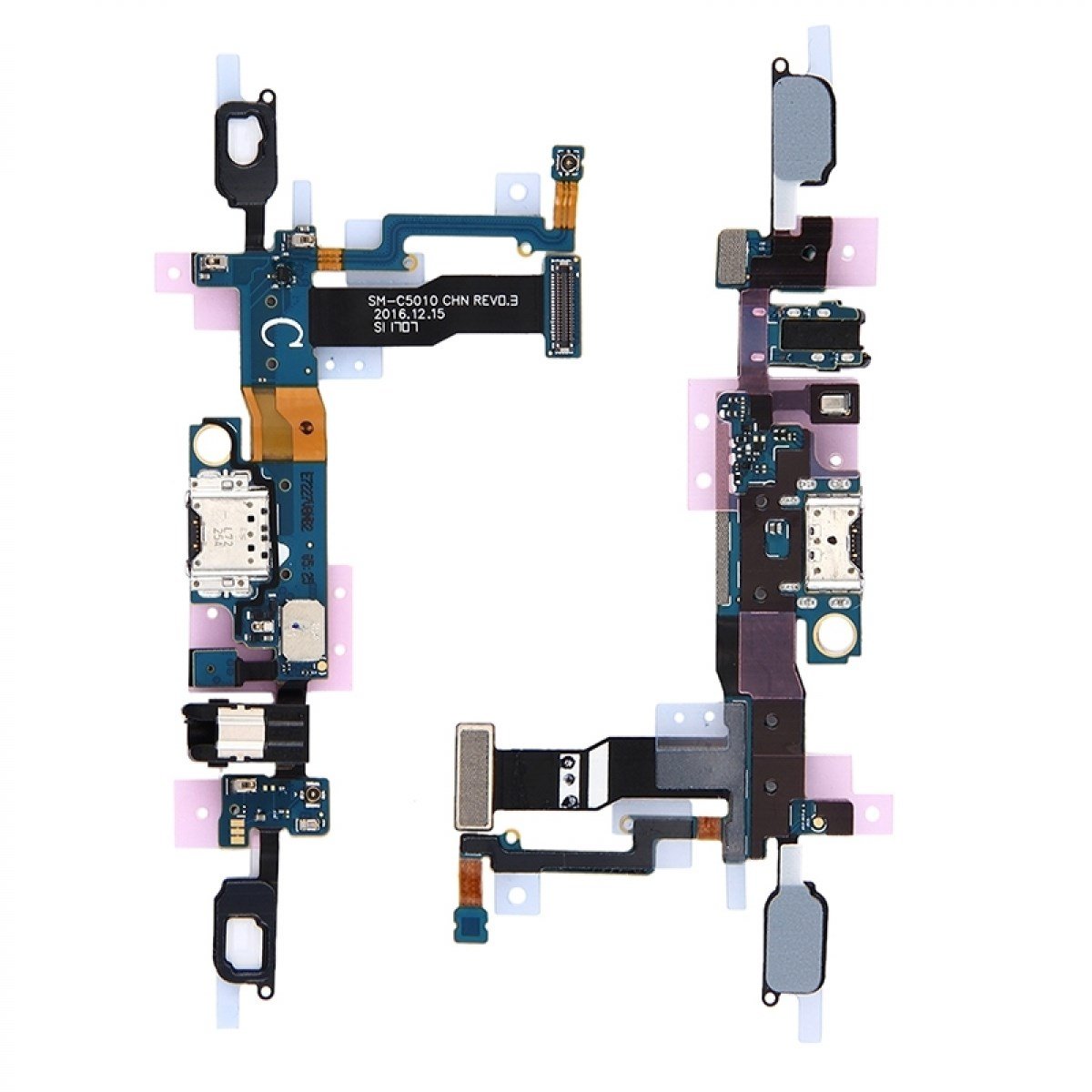 Teknonet Samsung Galaxy C5010 C5 Pro Uyumlu Filmli Şarj Soketi NT-29738