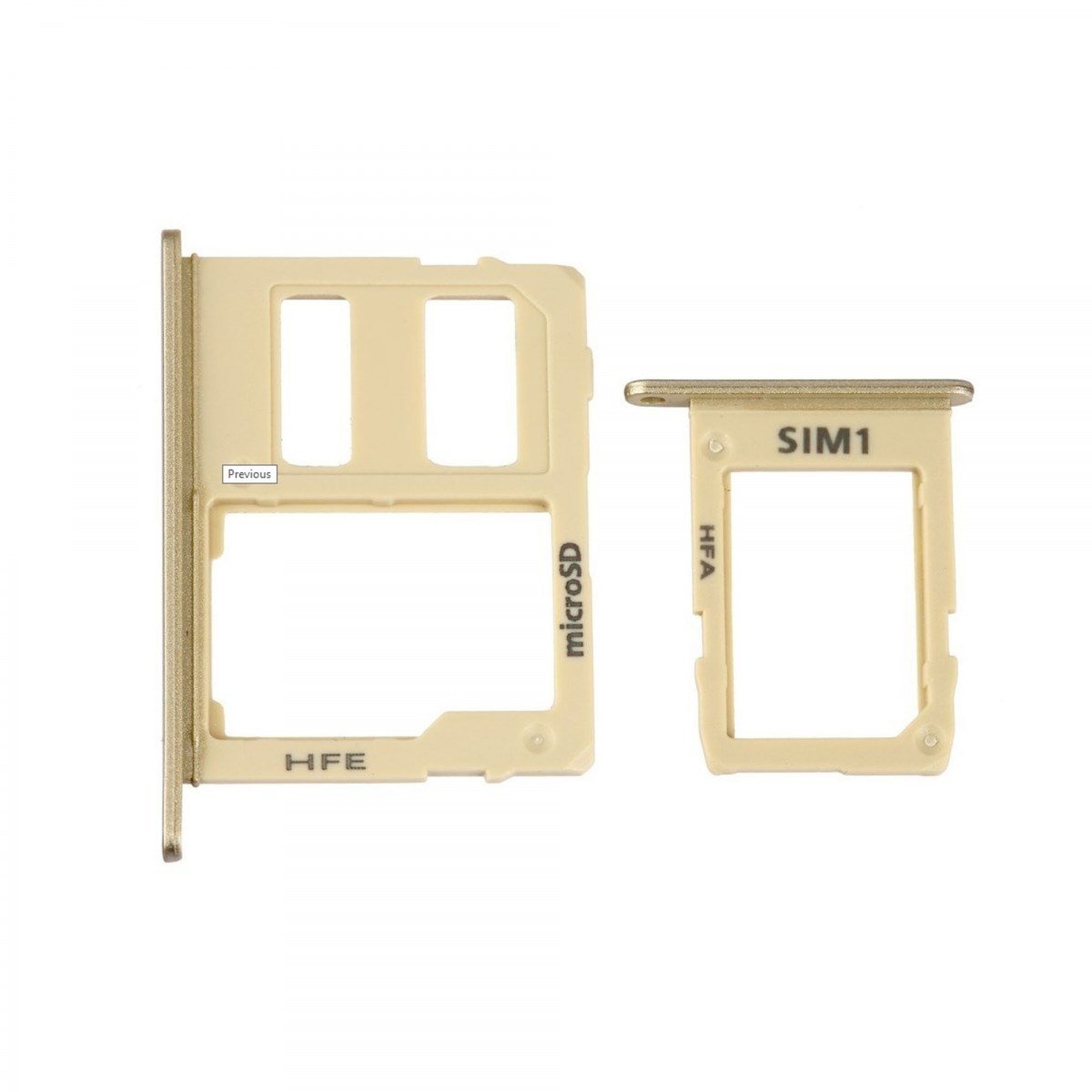 Teknonet Samsung Galaxy J600 J6 Uyumlu Hafıza Kart + Sim Metali VR-12964