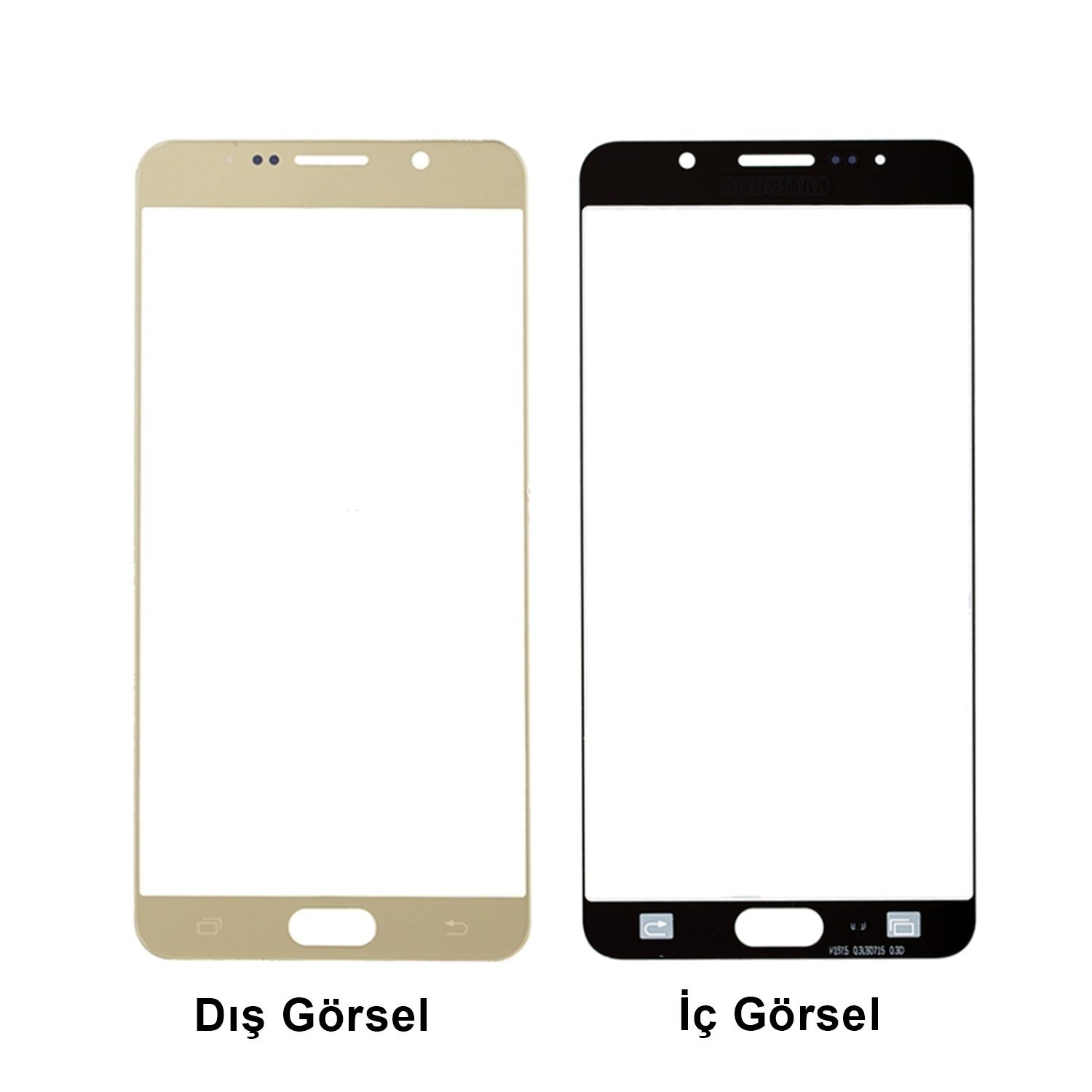 Teknonet Samsung Galaxy N920 Note 5 Uyumlu Dokunmatik Lens VR-5051