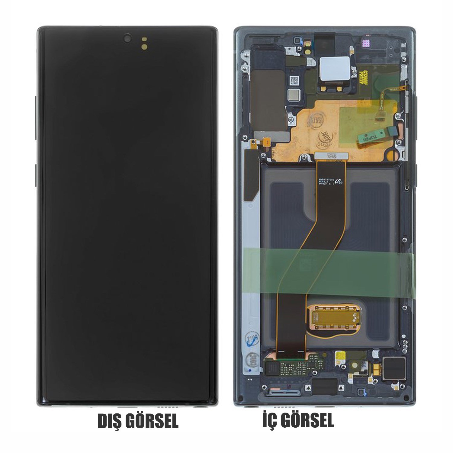 Teknonet Samsung Galaxy Note 10 Uyumlu Org Lcd+Dokunmatik+Çıtalı NT-80558