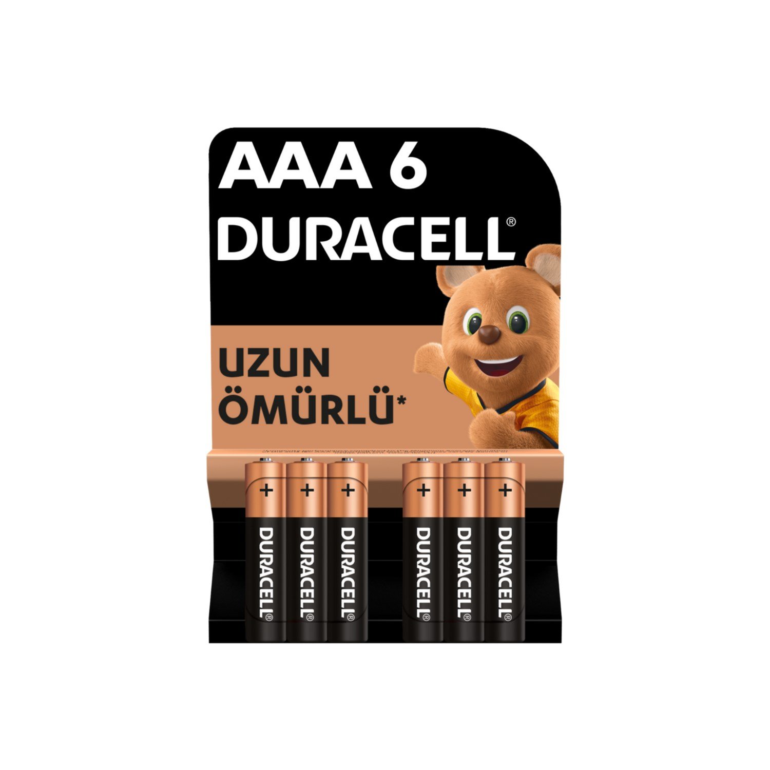 Teknonet Uyumlu Duracell Basic AAA 6lı İnce KalemPil Batarya NT-112799