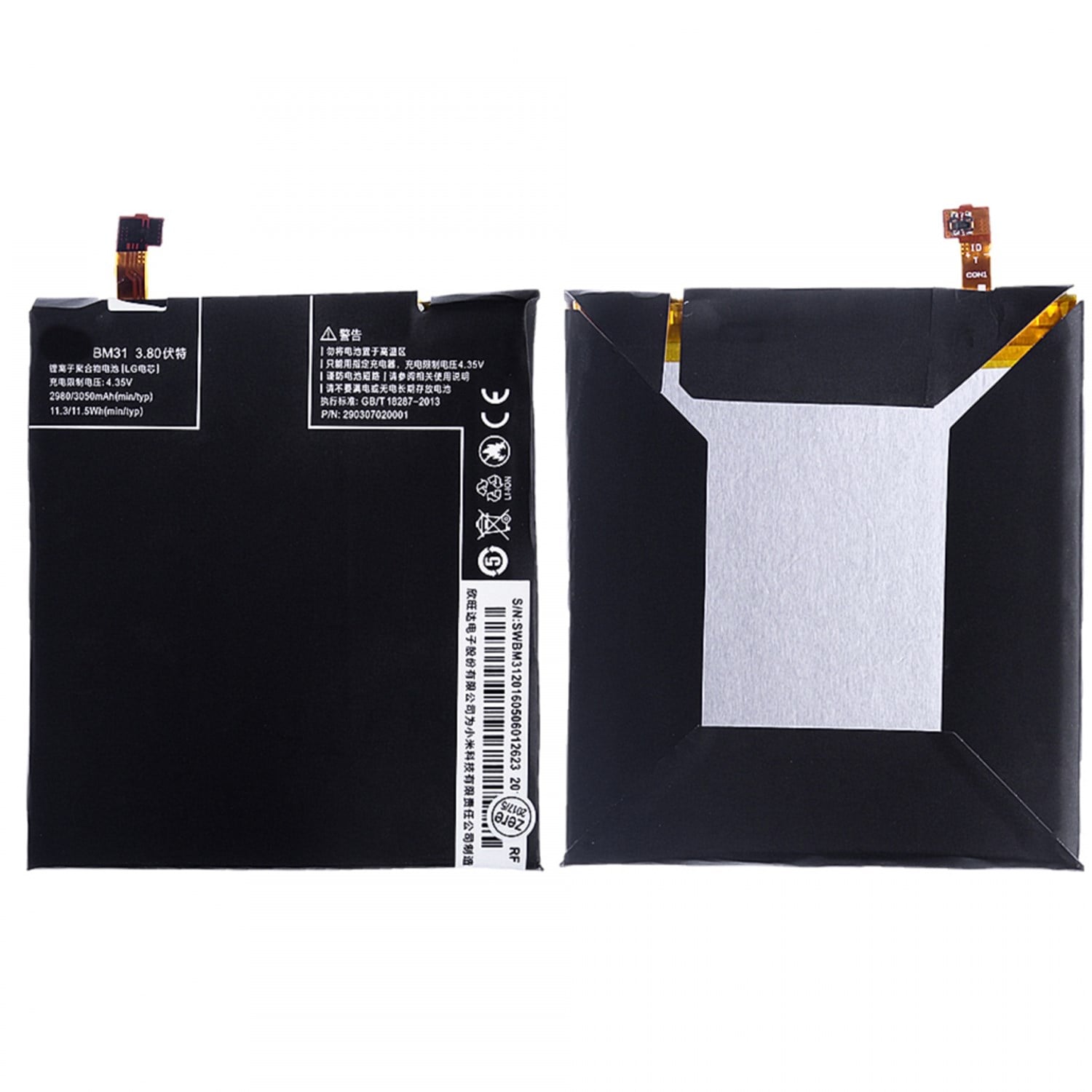 Teknonet Xiaomi Mi 3 Uyumlu Nettech BM31 3000 MAh Batarya NT-28354