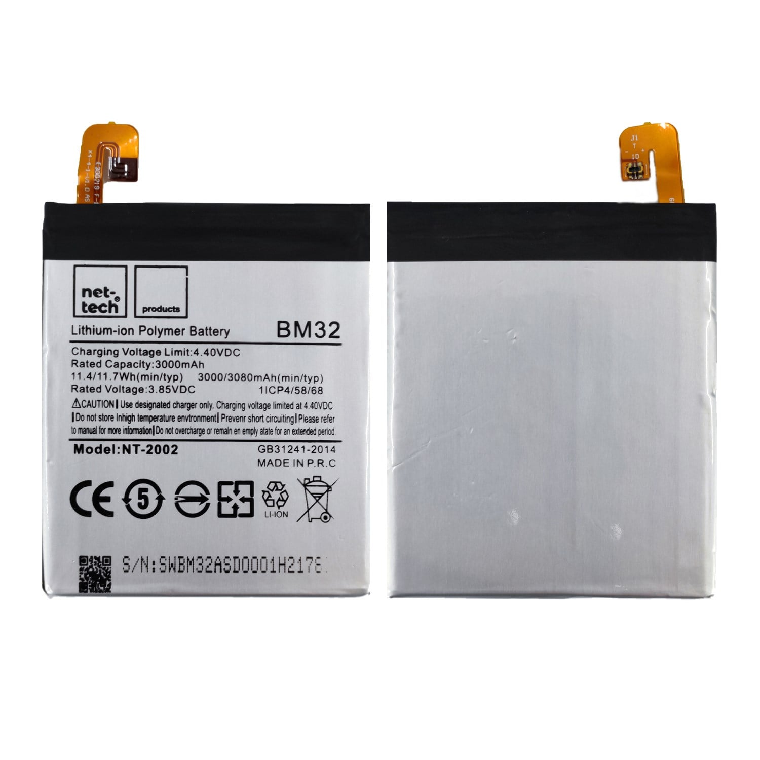 Teknonet Xiaomi Mi 4 Uyumlu Nettech BM-32 3000 MAh Batarya NT-82556