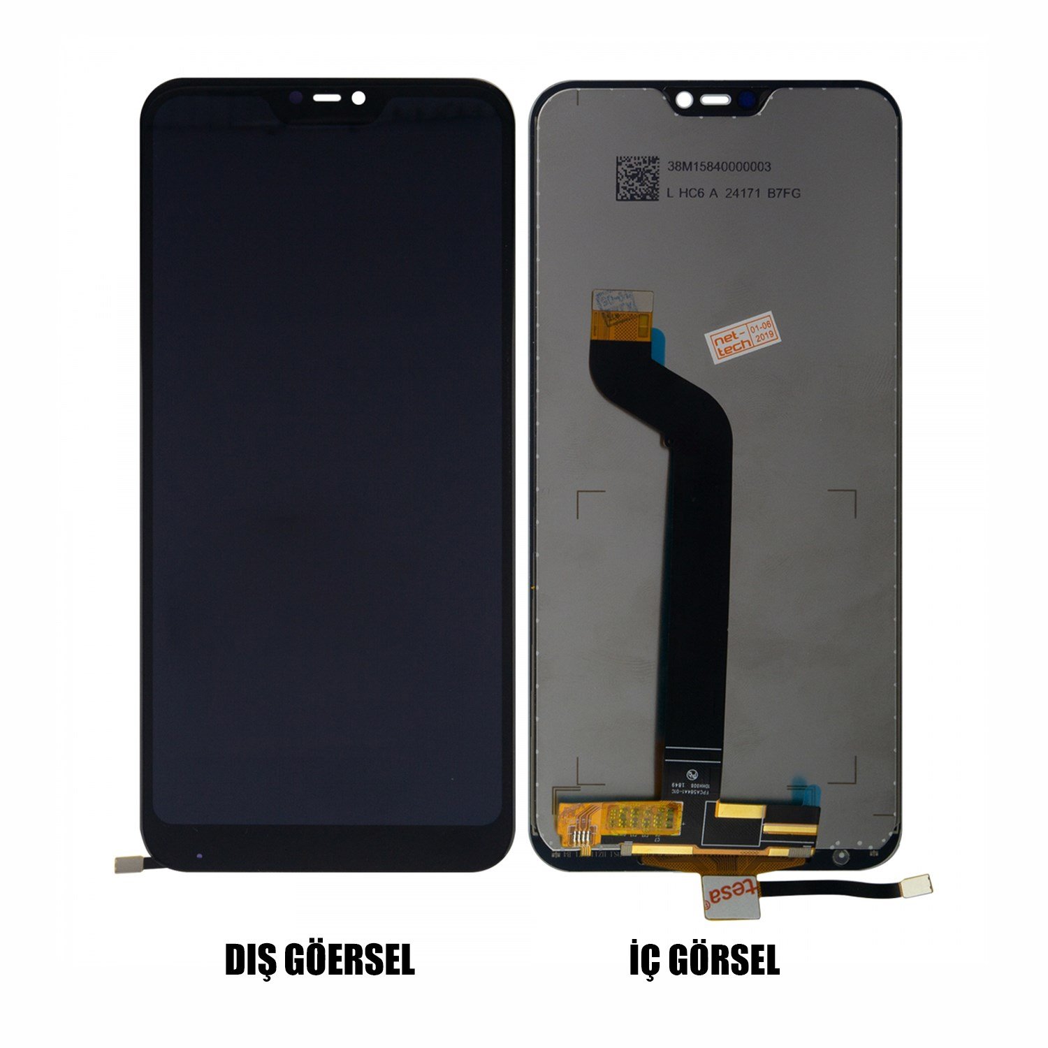 Teknonet Xiaomi Mi A2 Lite Uyumlu Org Lcd+Dokunmatik VR-15530