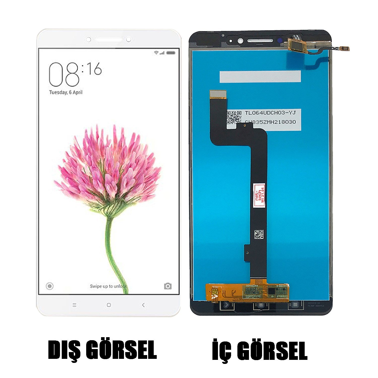 Teknonet Xiaomi Mi Max Uyumlu Org Lcd+Dokunmatik VR-15513