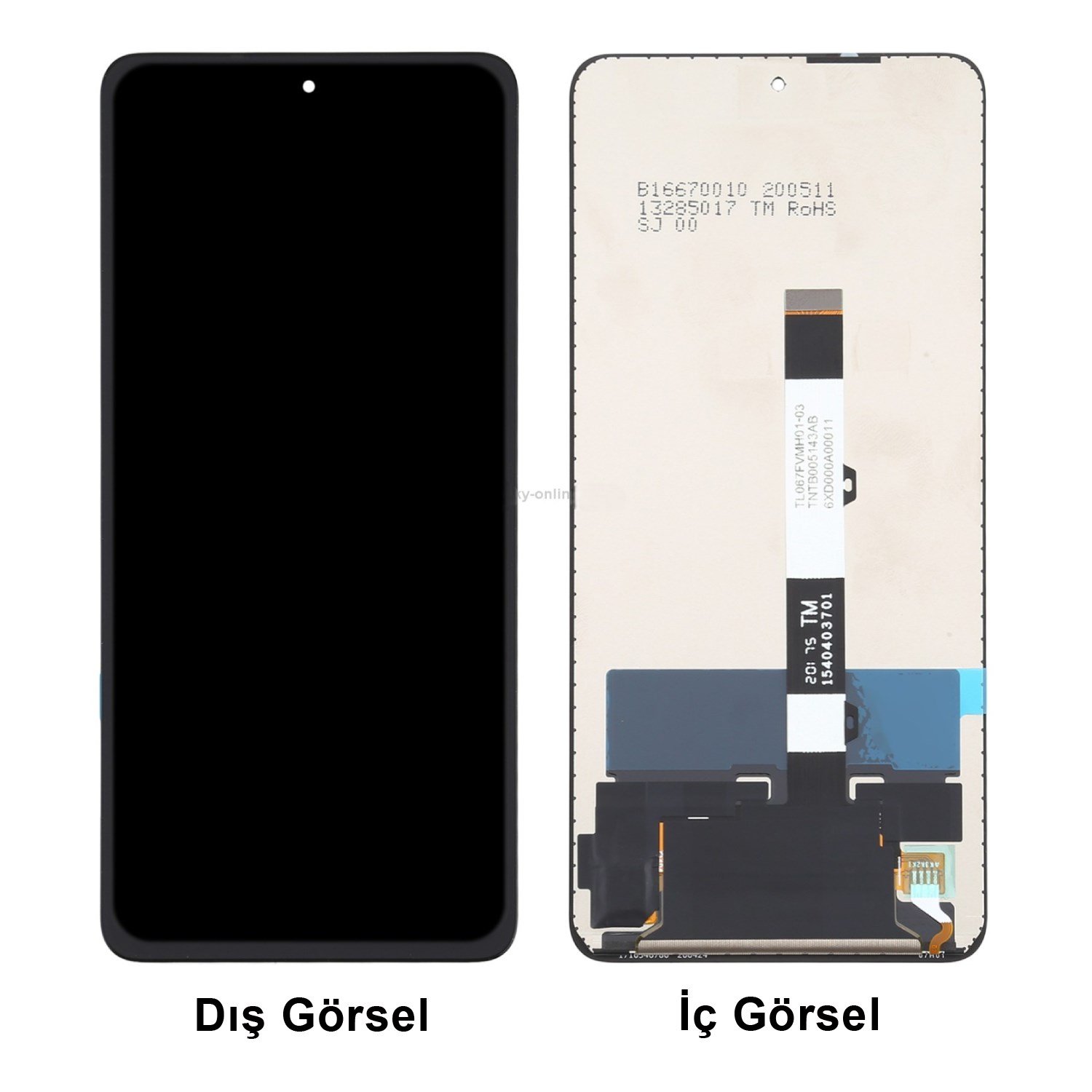 Teknonet Xiaomi Poco X3 Uyumlu Org Lcd+Dokunmatik NT-89551
