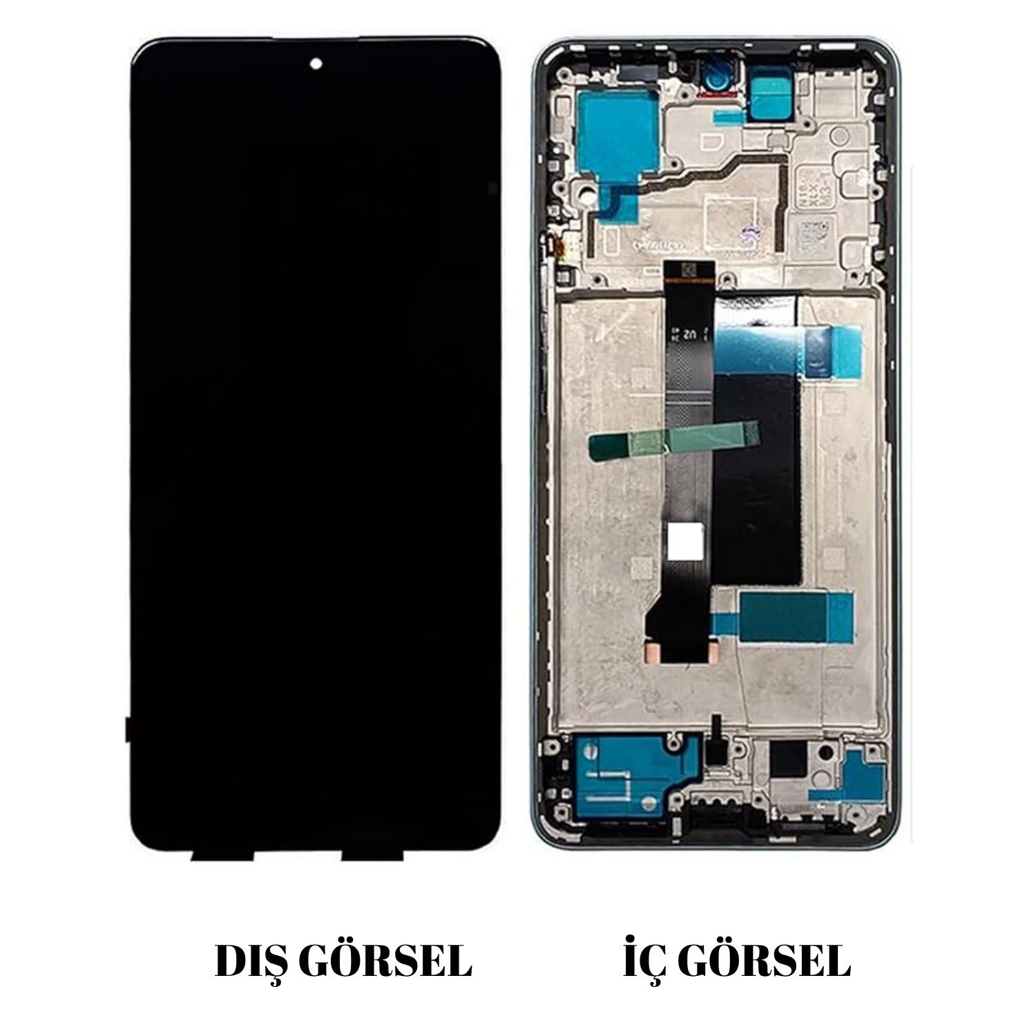Teknonet Xiaomi Poco X6 5G Uyumlu Org Lcd+Dokunmatik+Çıtalı NT-118563