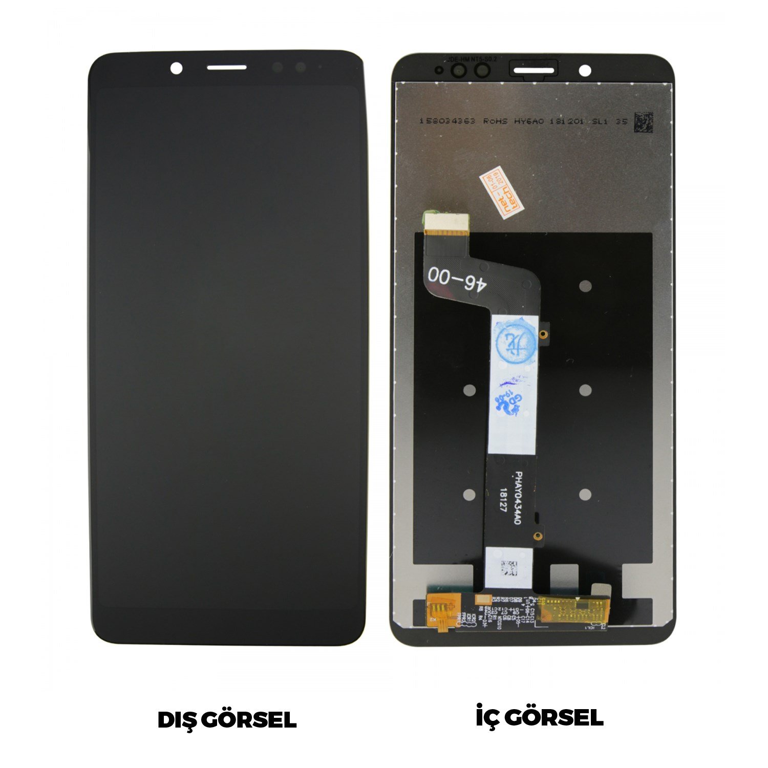 Teknonet Xiaomi Redmi 5 Uyumlu Org Lcd+Dokunmatik+Çıtalı VR-17314