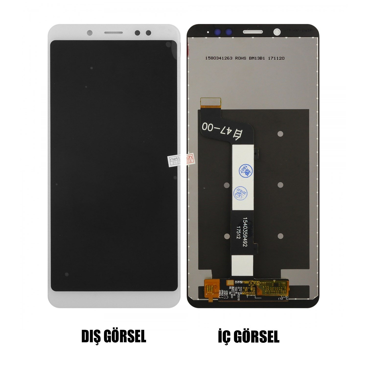 Teknonet Xiaomi Redmi Note 5 Uyumlu Org Lcd+Dokunmatik VR-11188