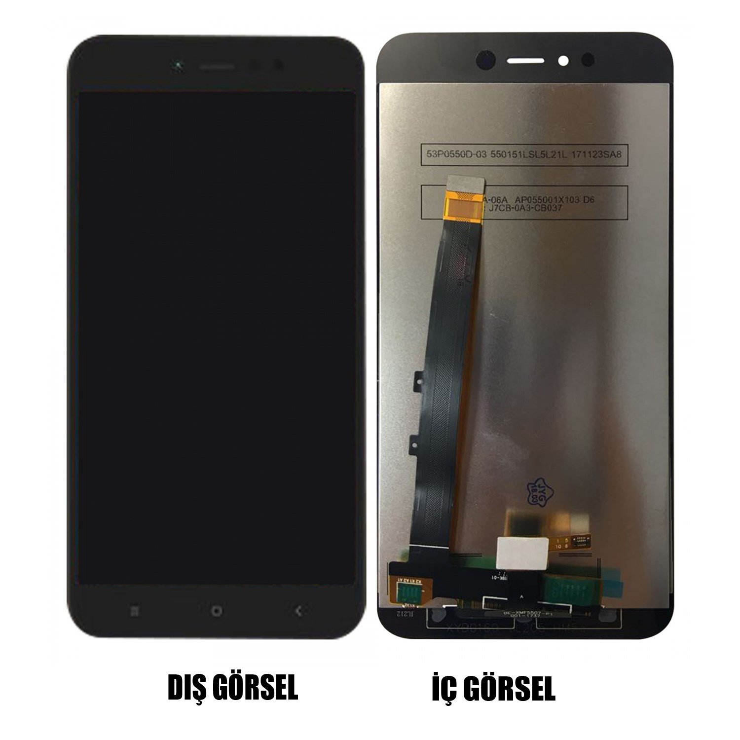 Teknonet Xiaomi Redmi Note 5A Uyumlu Org Lcd+Dokunmatik VR-6346