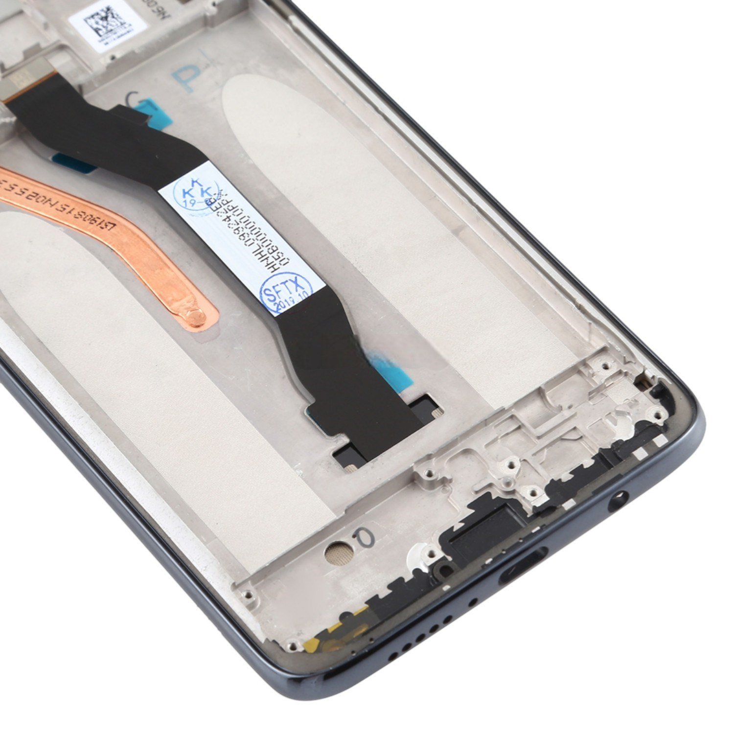 Teknonet Xiaomi Redmi Note 8 Pro Uyumlu Org Lcd+Dokunmatik+Çıtalı VR-20073