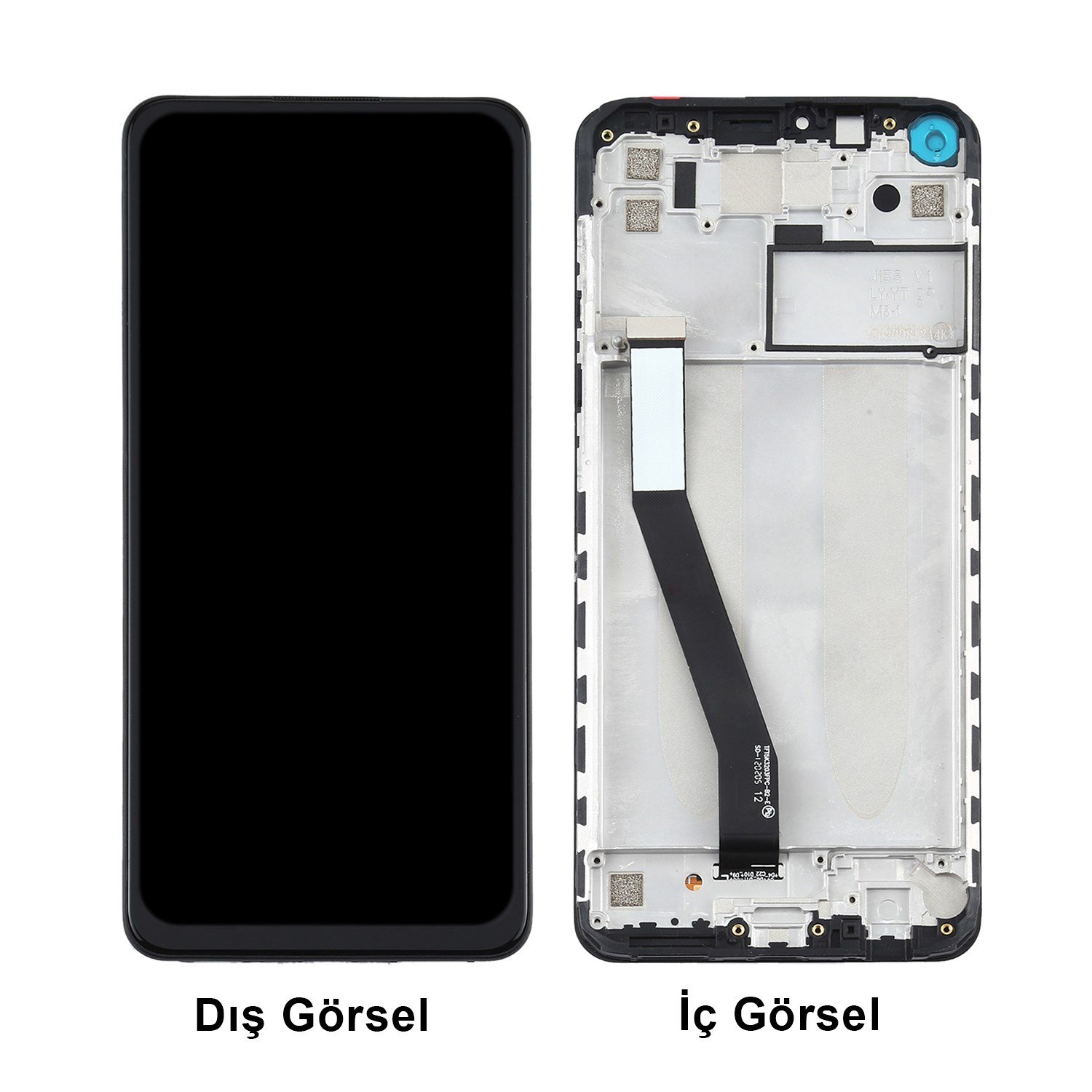Teknonet Xiaomi Redmi Note 9 Pro Uyumlu Org Lcd+Dokunmatik+Çıtalı NT-83291